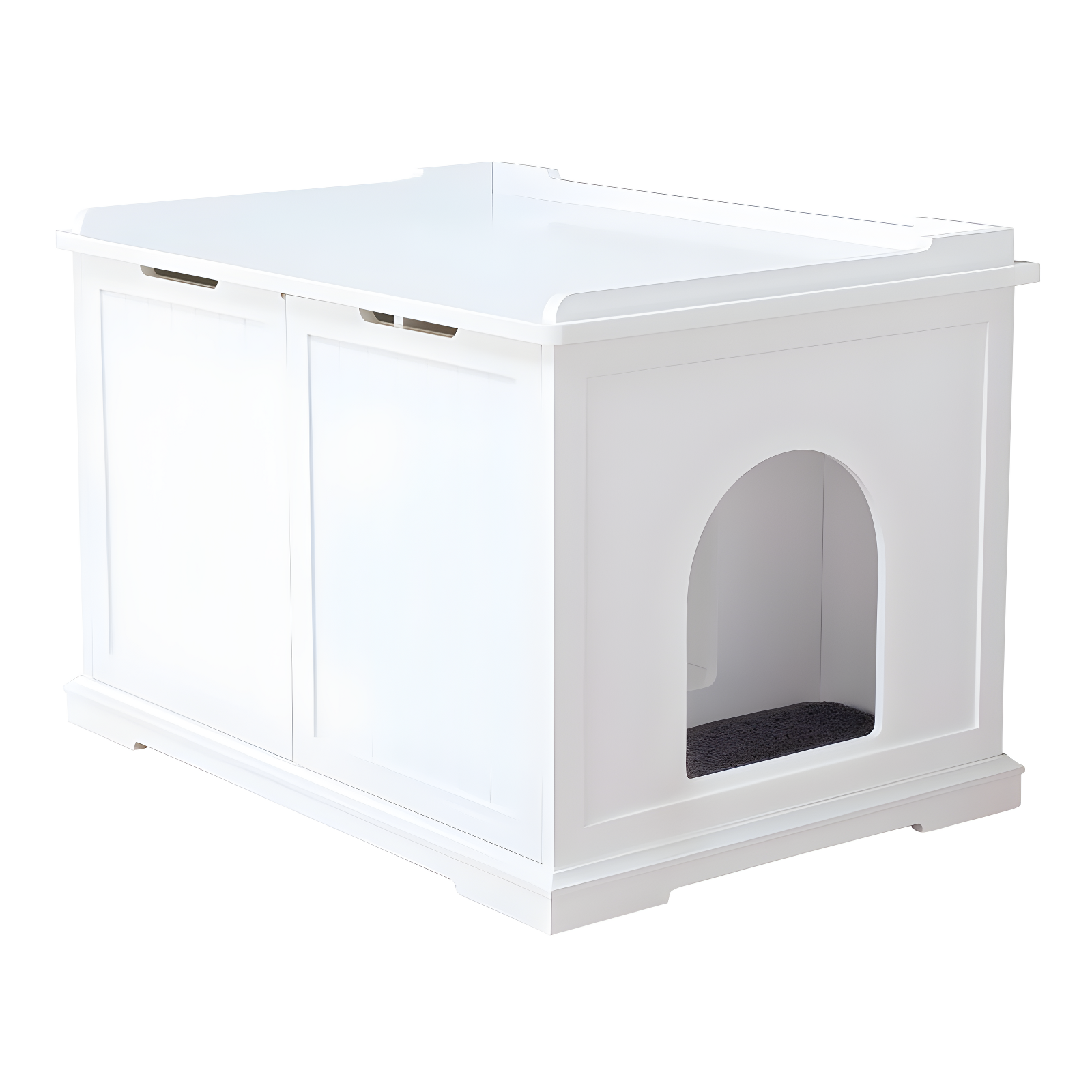 TRIXIE TRIXIE XL Furniture Style Litter Box Enclosure and Pet Home, Hidden Cat Litter Box