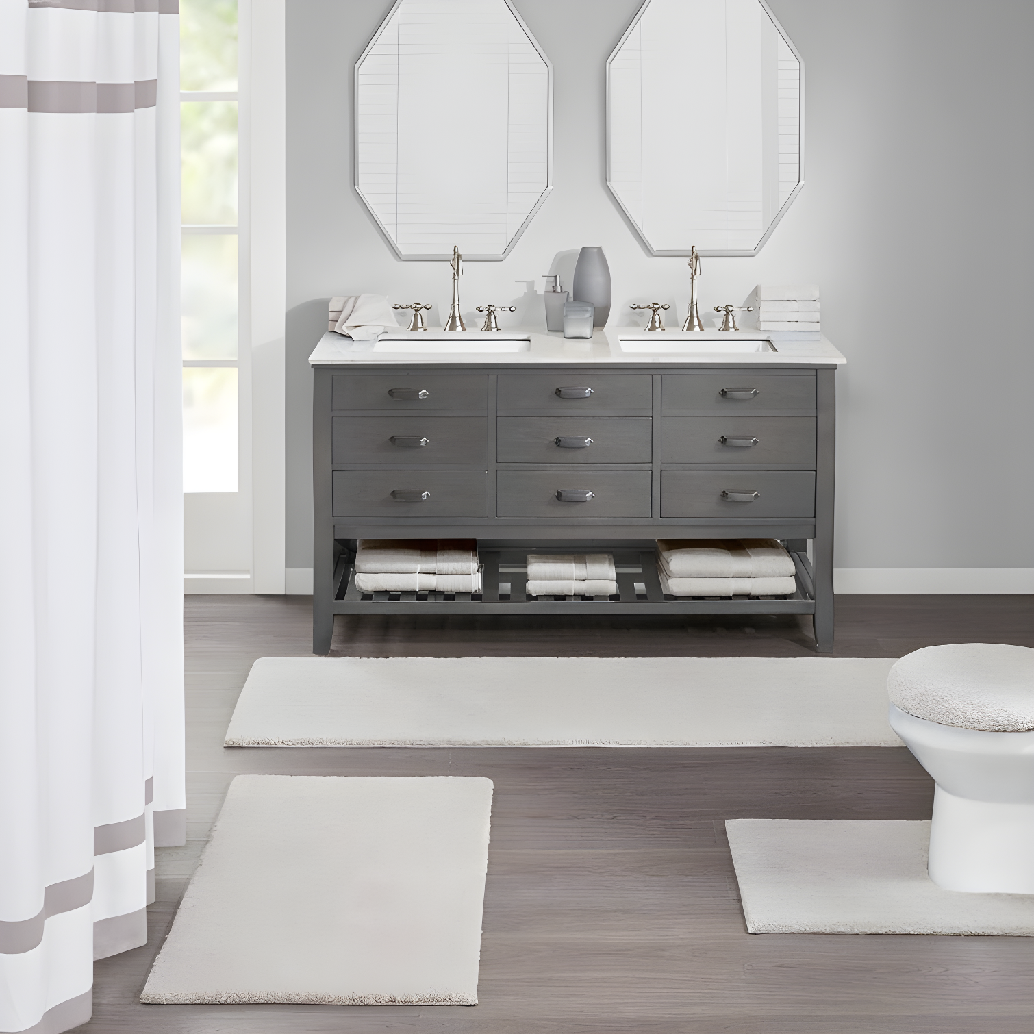 Marshmallow Bath Rug