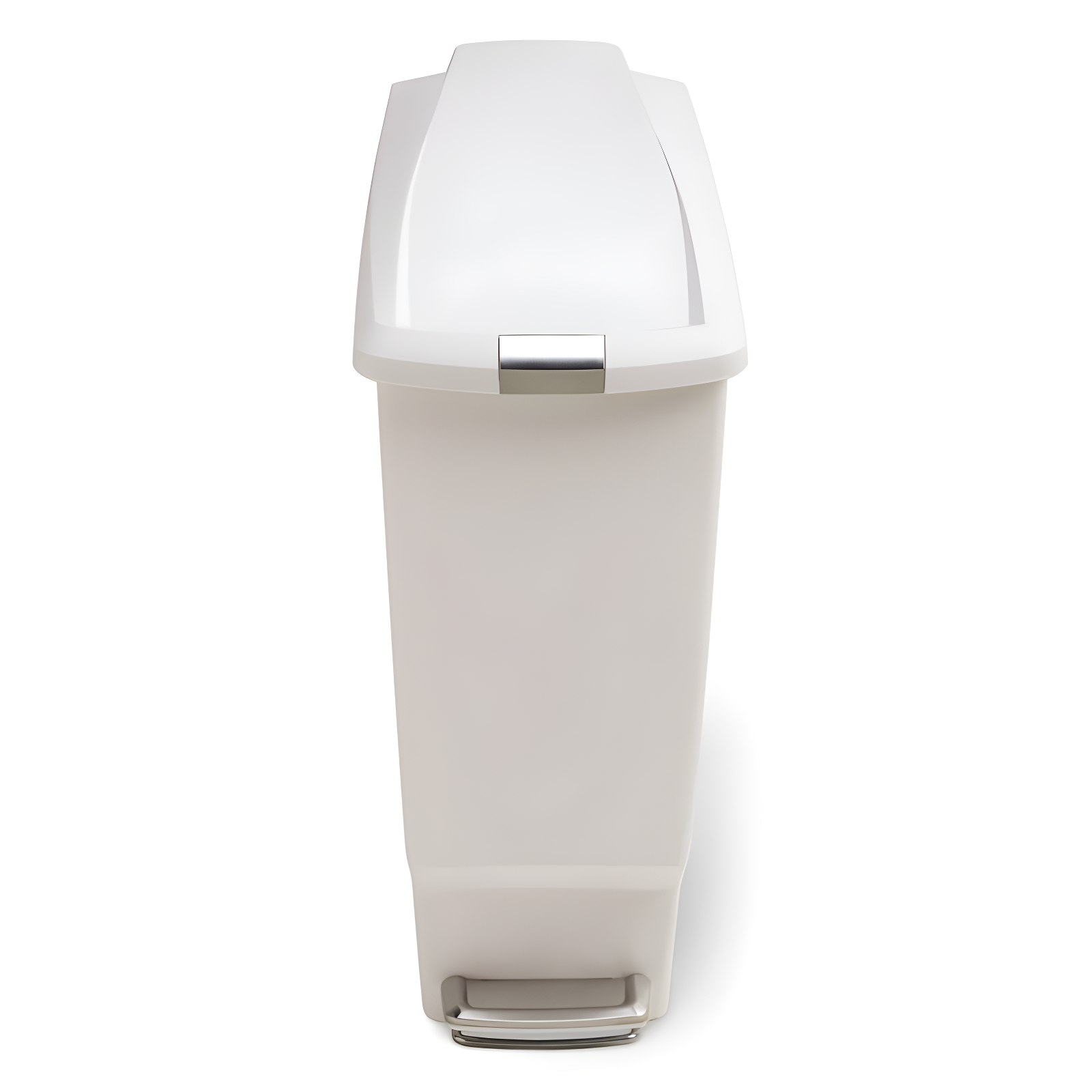 simplehuman 40 Liter / 10.6 Gallon Slim Kitchen Step Trash Can with Secure Slide Lock, Plastic