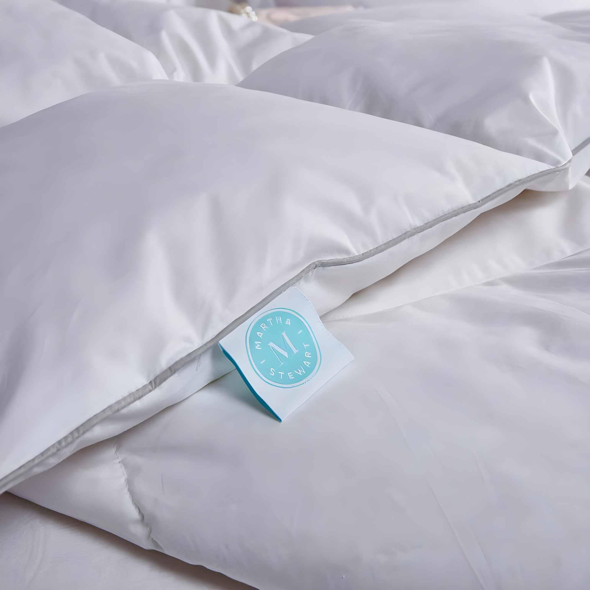 Martha Stewart Martha Stewart Tencel/Cotton Blend Hungarian Goose Down Comforter - All Season