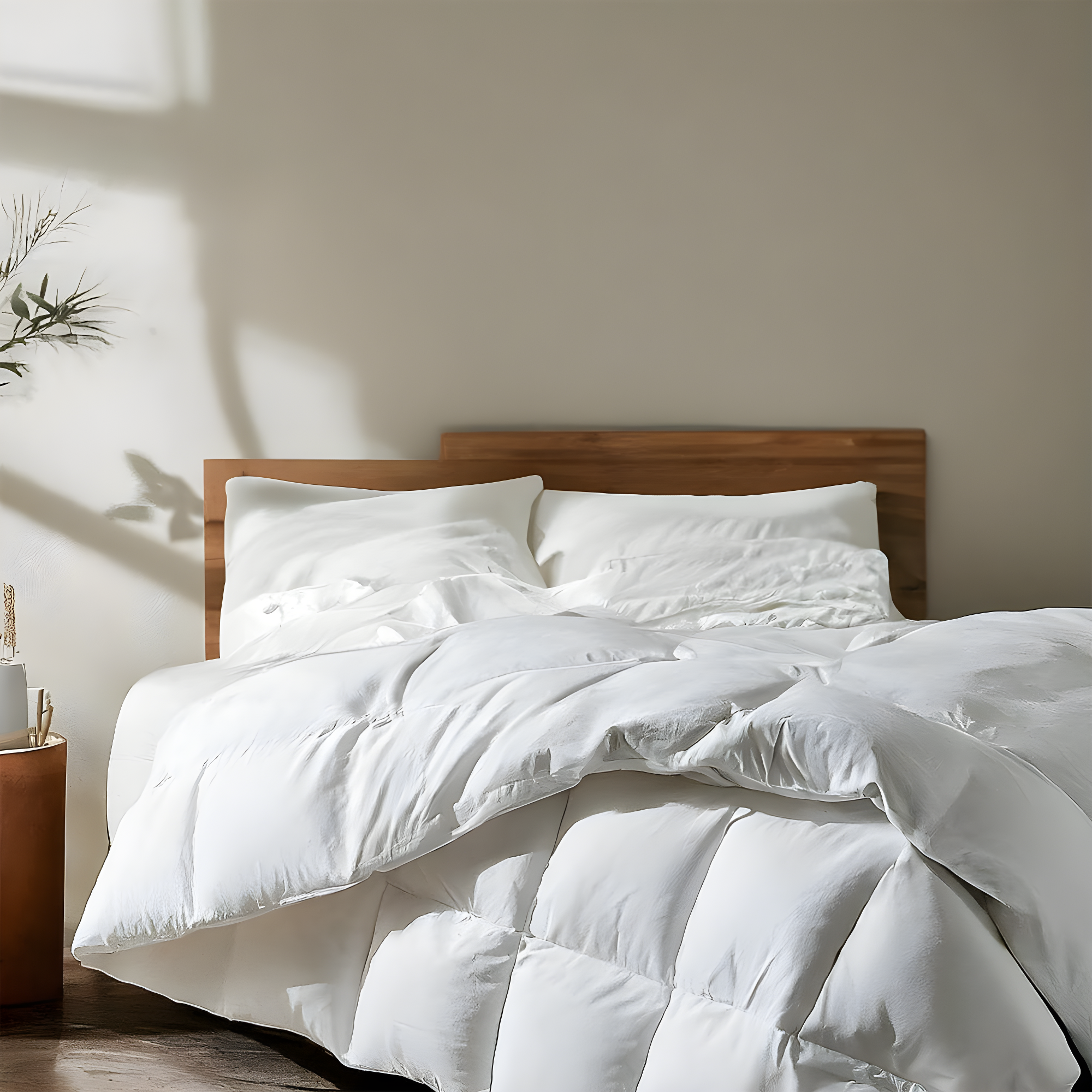 Martha Stewart Martha Stewart Tencel/Cotton Blend Hungarian Goose Down Comforter - All Season