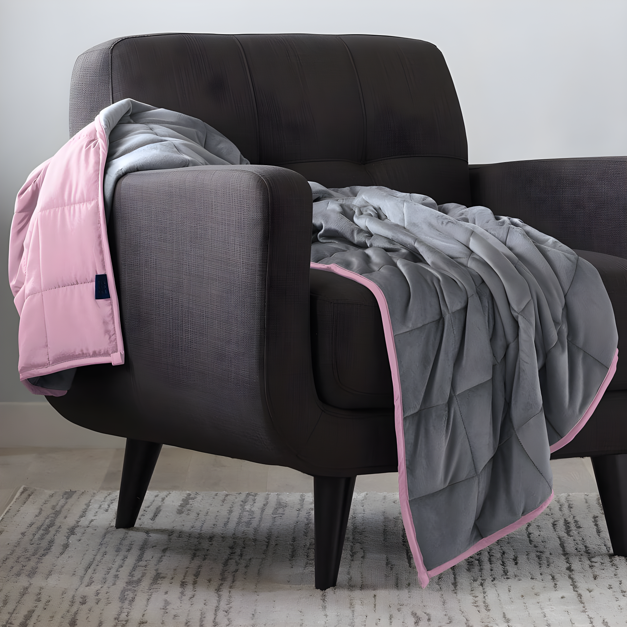 Ella Jayne Home Reversible Weighted Anti-Anxiety Blanket