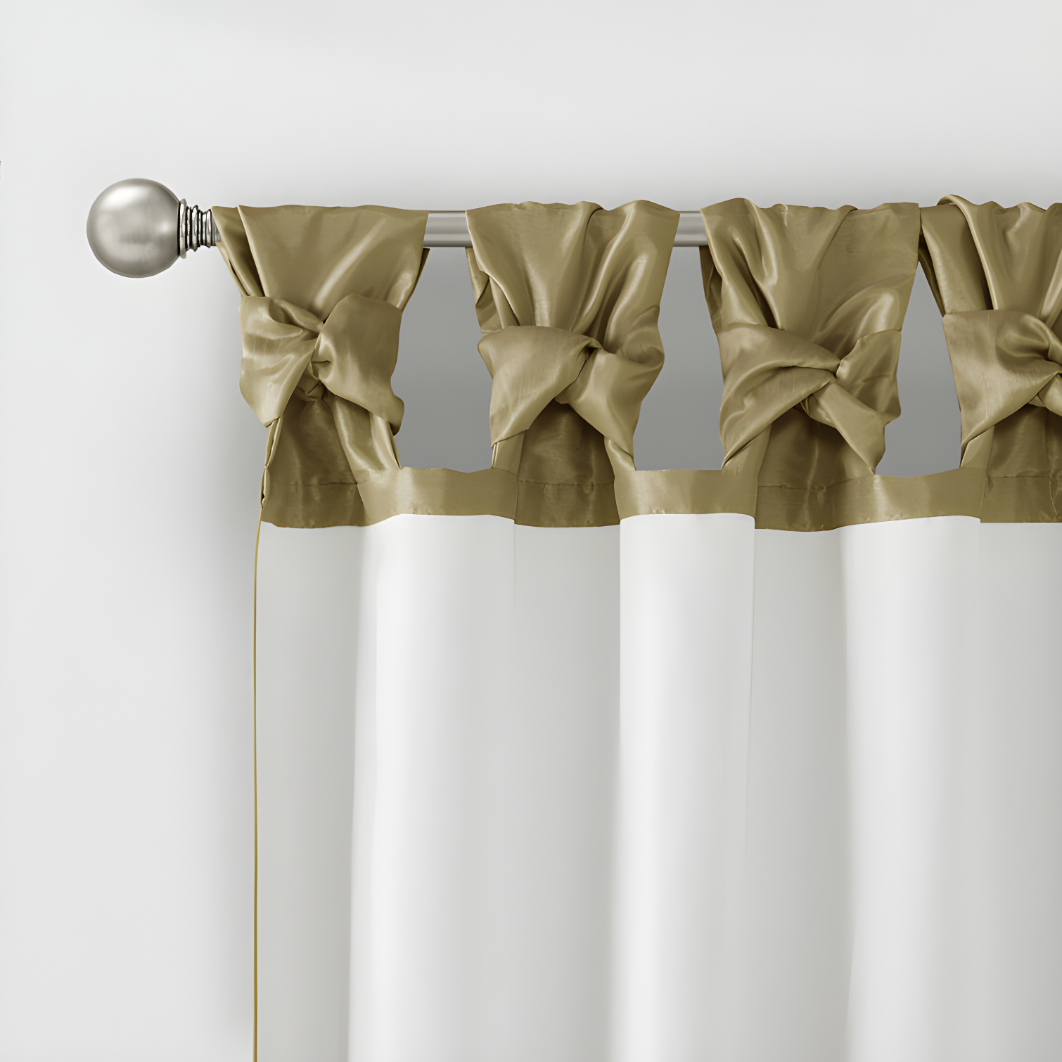 Madison Park Rivau Light-Filtering Single Curtain Panel