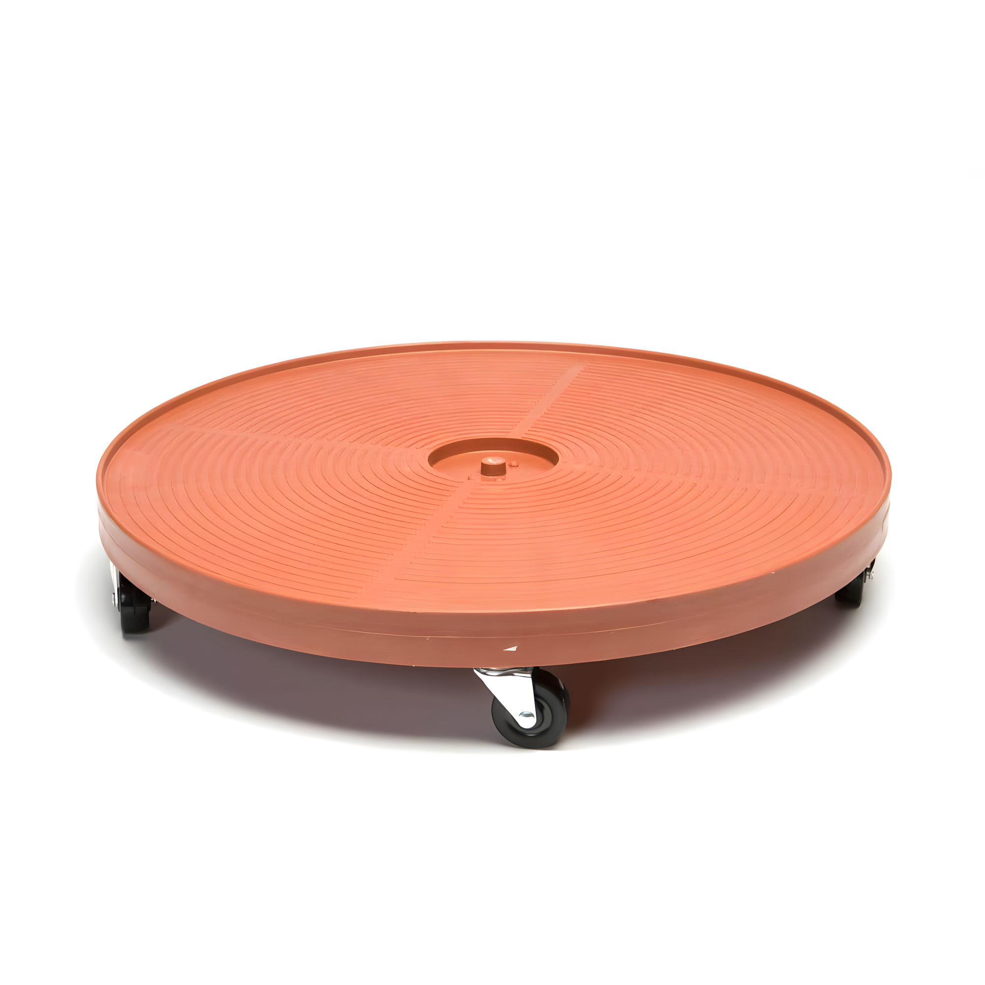 DeVault Heavy Duty Plastic Plant Dolly, Terracotta, 24in