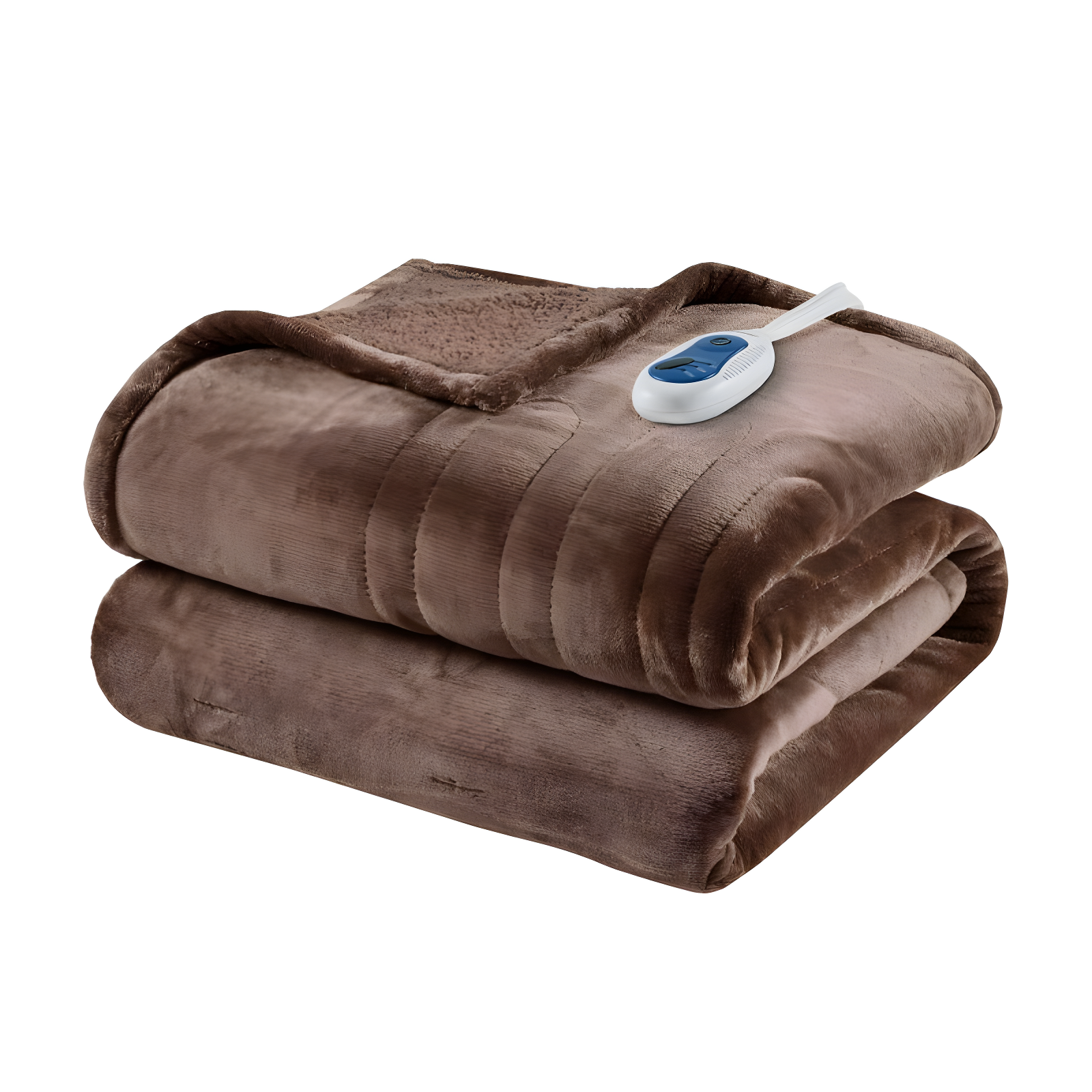 Beautyrest Beautyrest Heated Microlight to Berber Throw