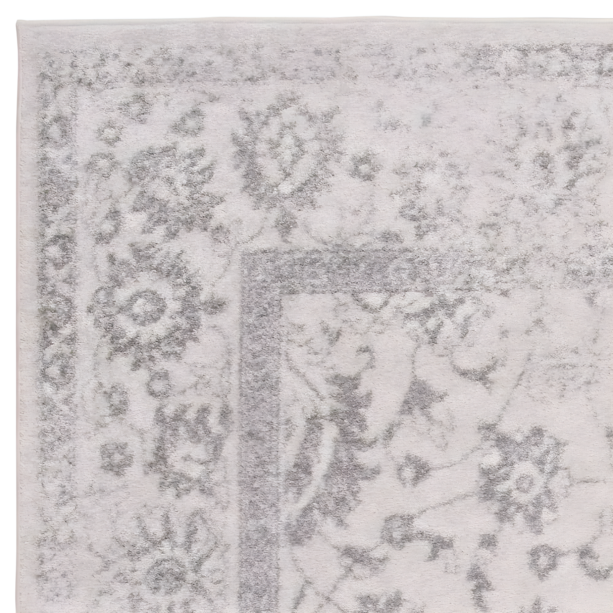 Adirondack ADR109 Machine Made Indoor Area Rug - Ivory/Silver - 8'x10' - Safavieh