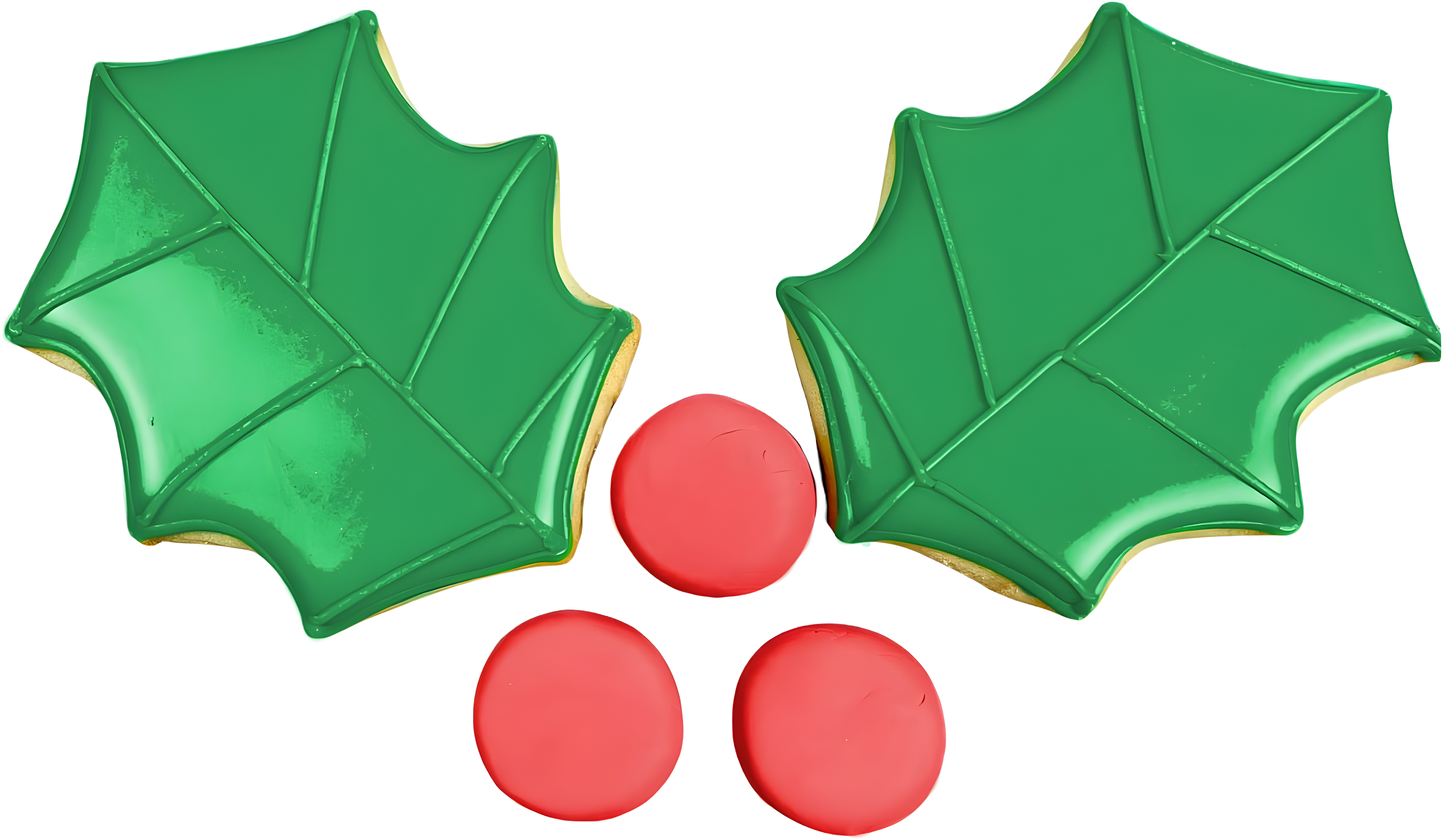 Ann Clark Holly Leaf Cookie Cutter 3", Made in USA