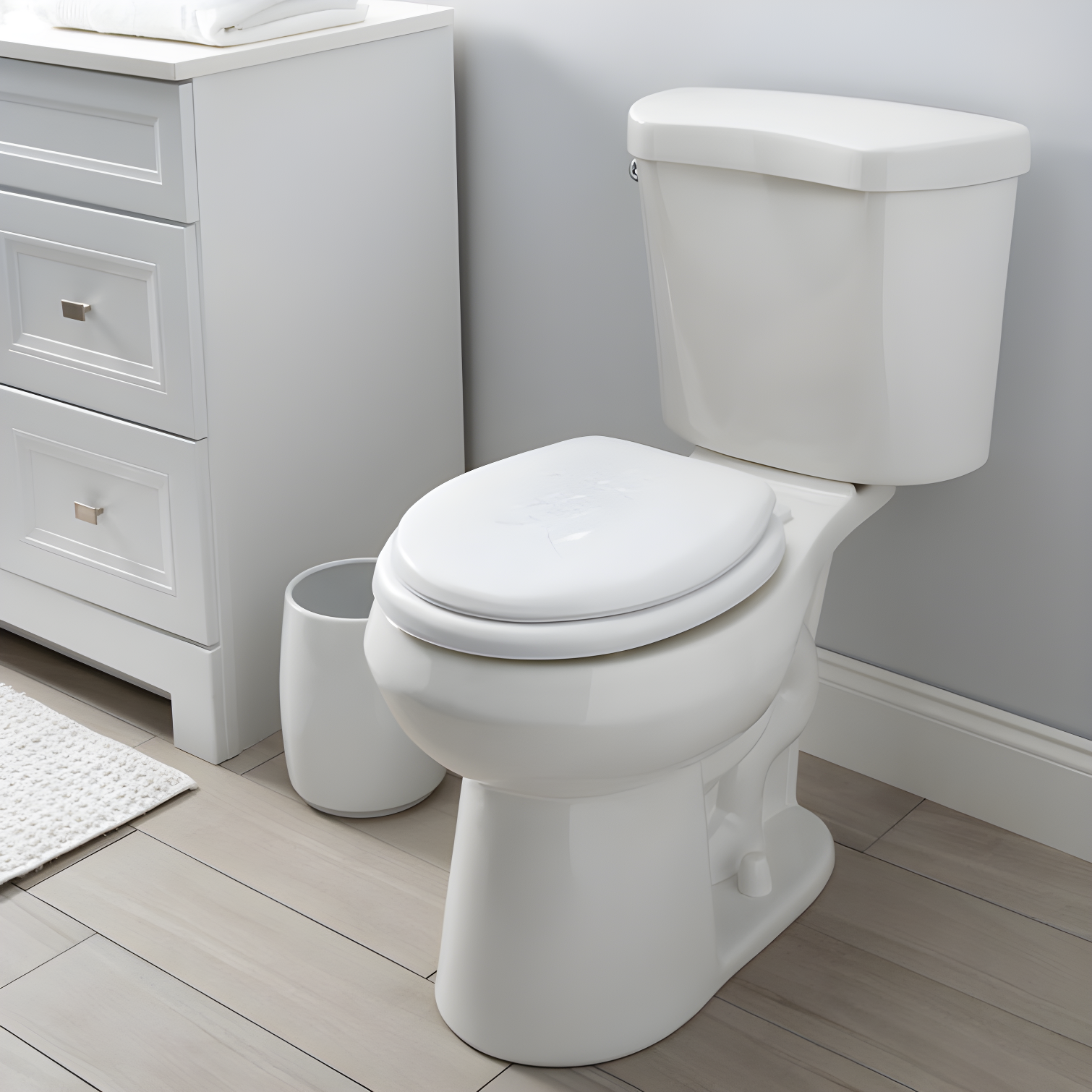 Round Toilet Seat and Lid