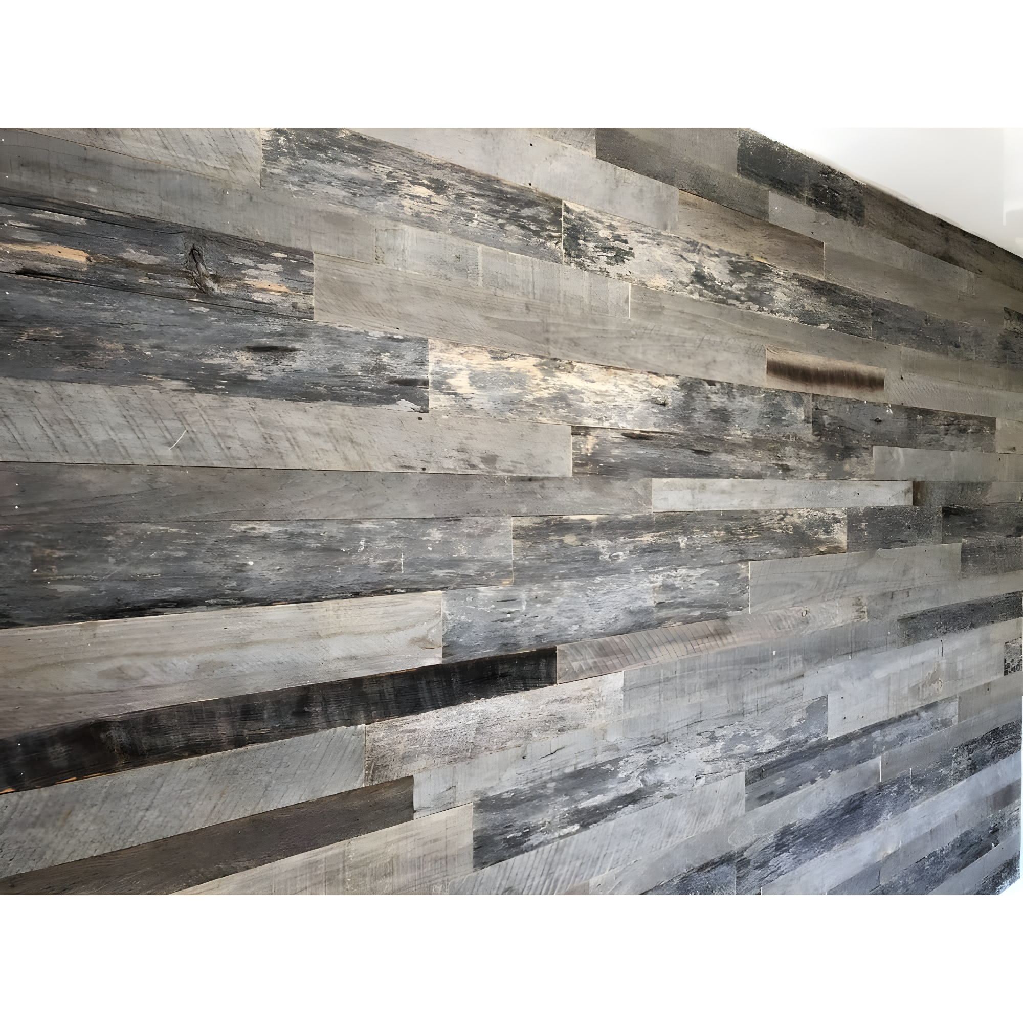 Random Width x Varying Length Barnwood Wall Paneling
