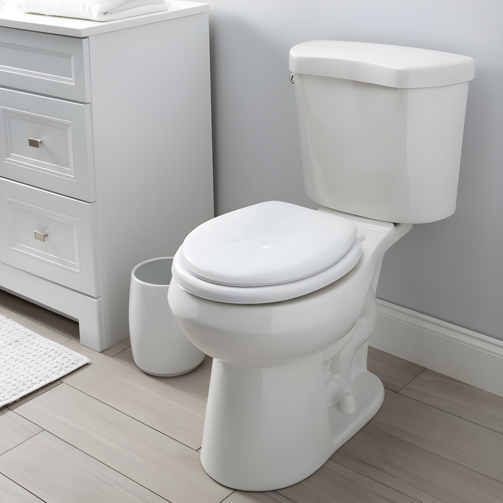 Round Toilet Seat and Lid