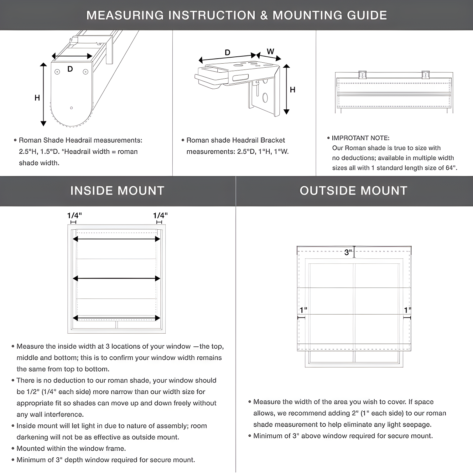 Madison Park Kyler Linen Blend Light Filtering Single Roman Shade