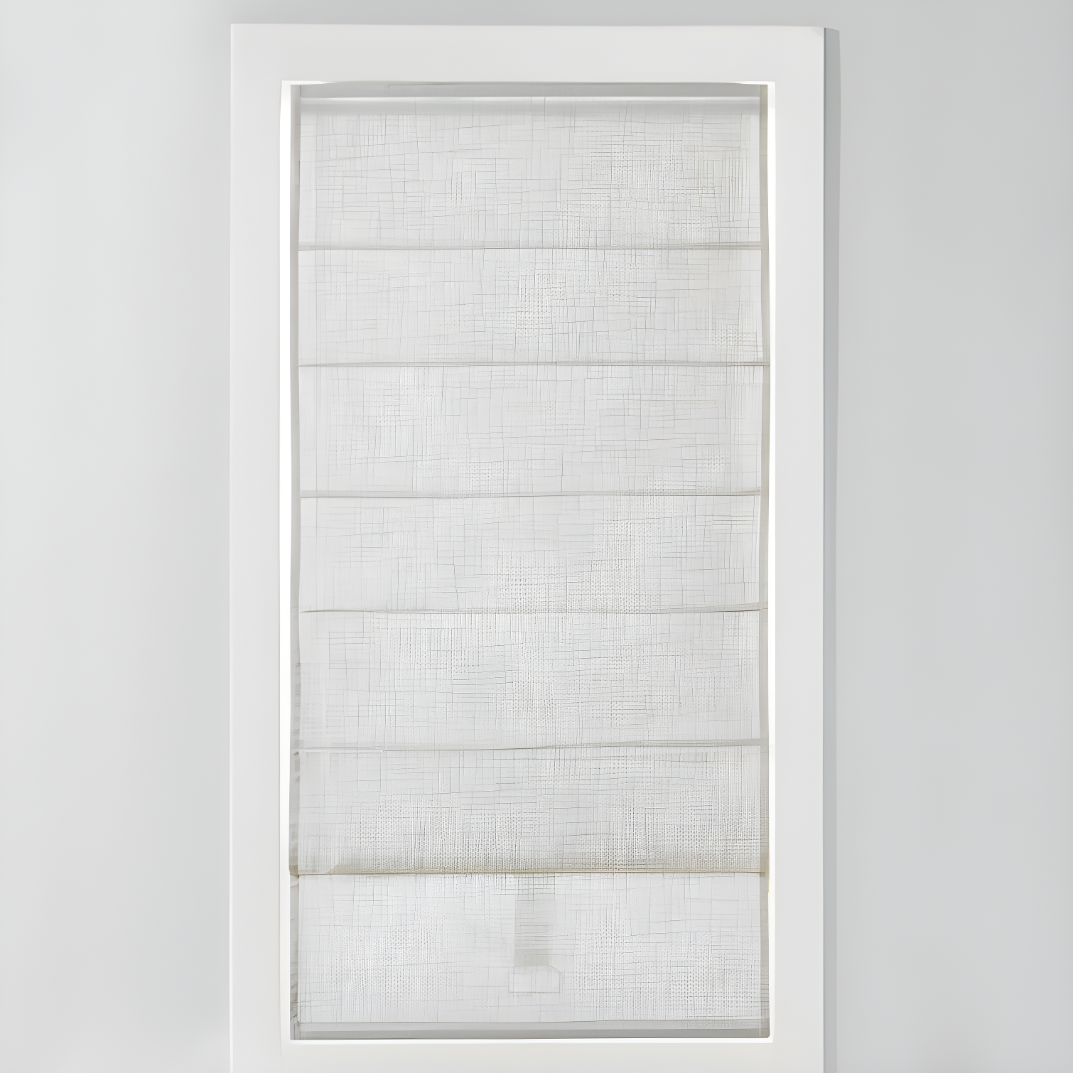 Madison Park Kyler Linen Blend Light Filtering Single Roman Shade