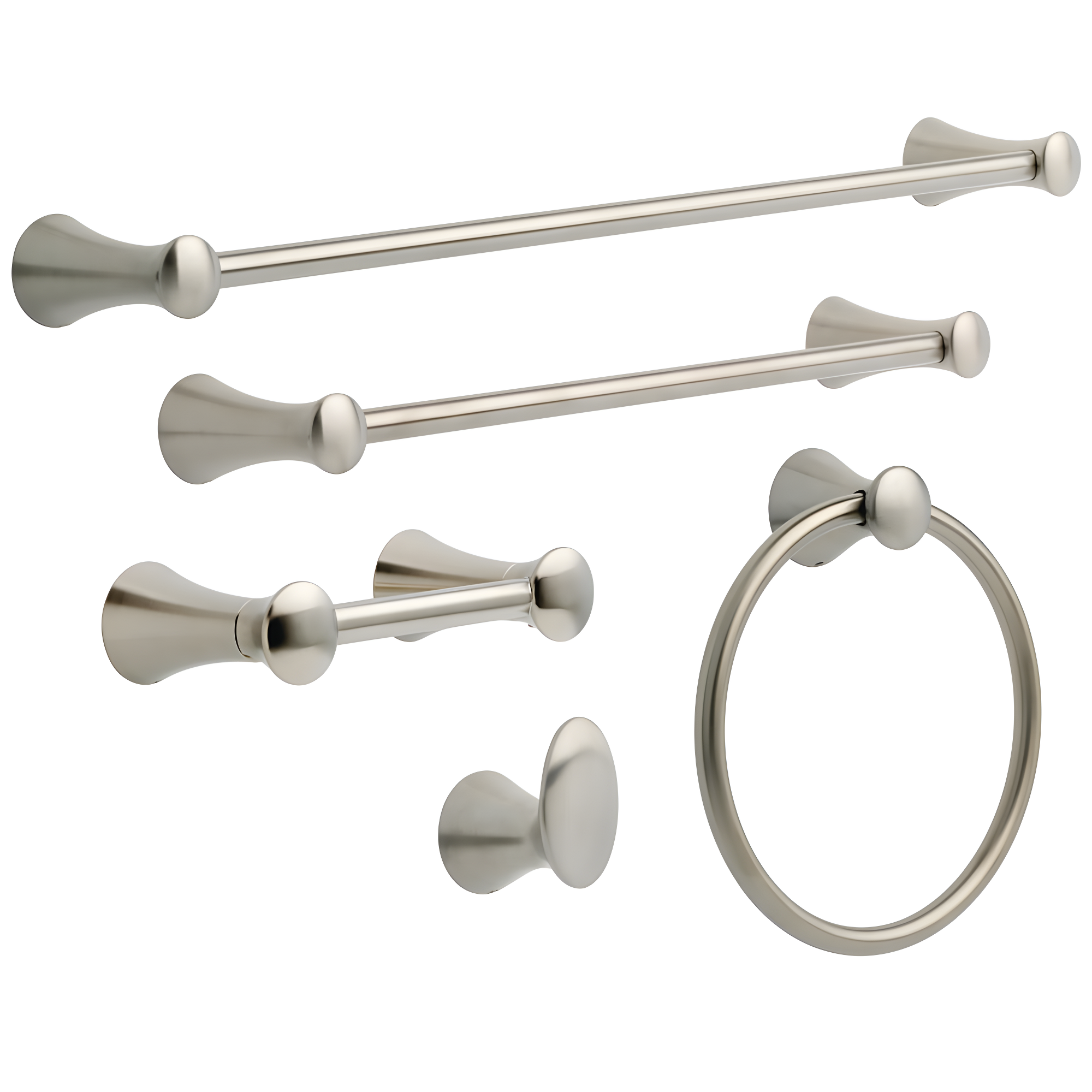 Lahara Wall Mount Round Closed Towel Ring Bath Hardware Accessory