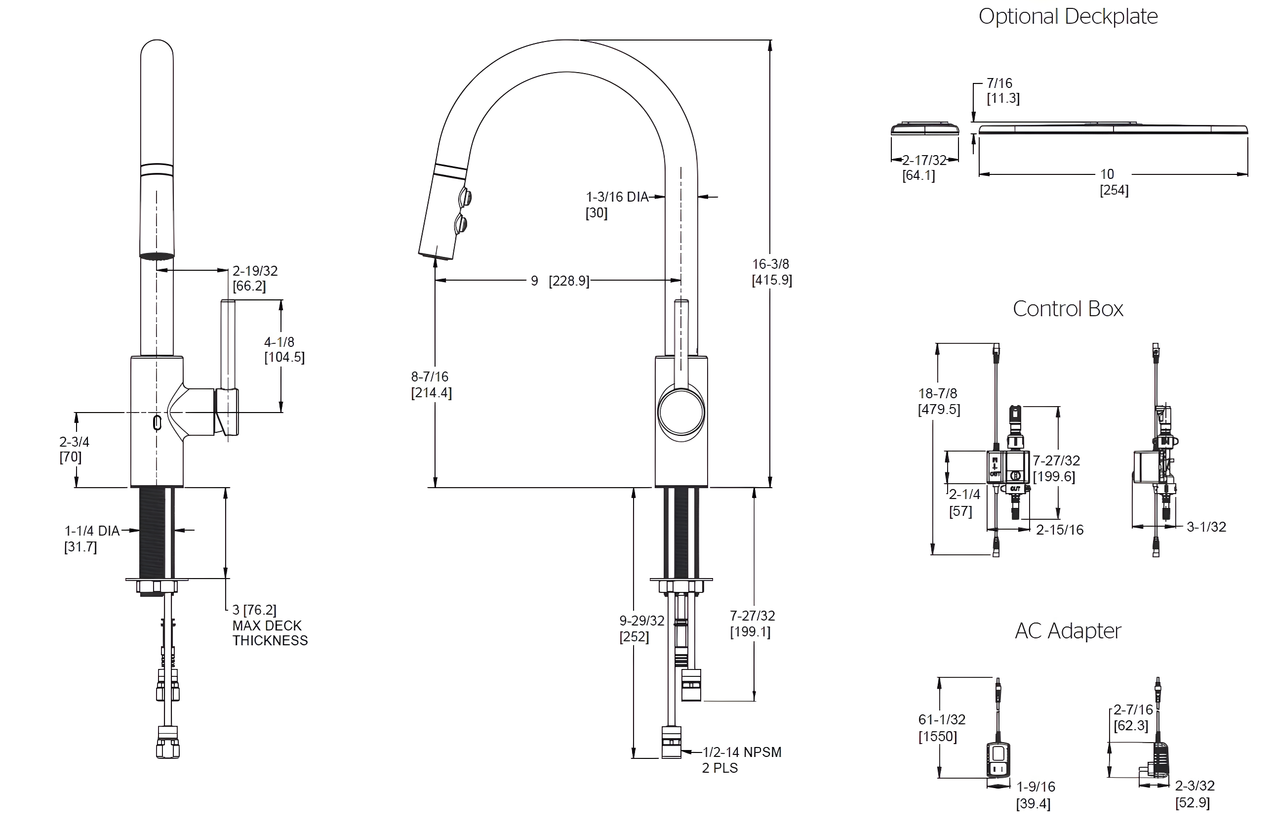 Pfister LG529-ESAS Stellen Pull Down Touchless Single Handle Kitchen Faucet