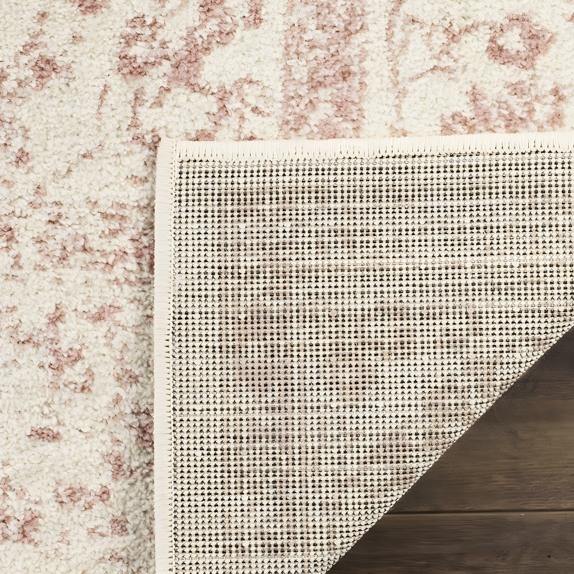 Adirondack ADR109 Machine Made Indoor Area Rug - Ivory/Rose - 8'x10' - Safavieh