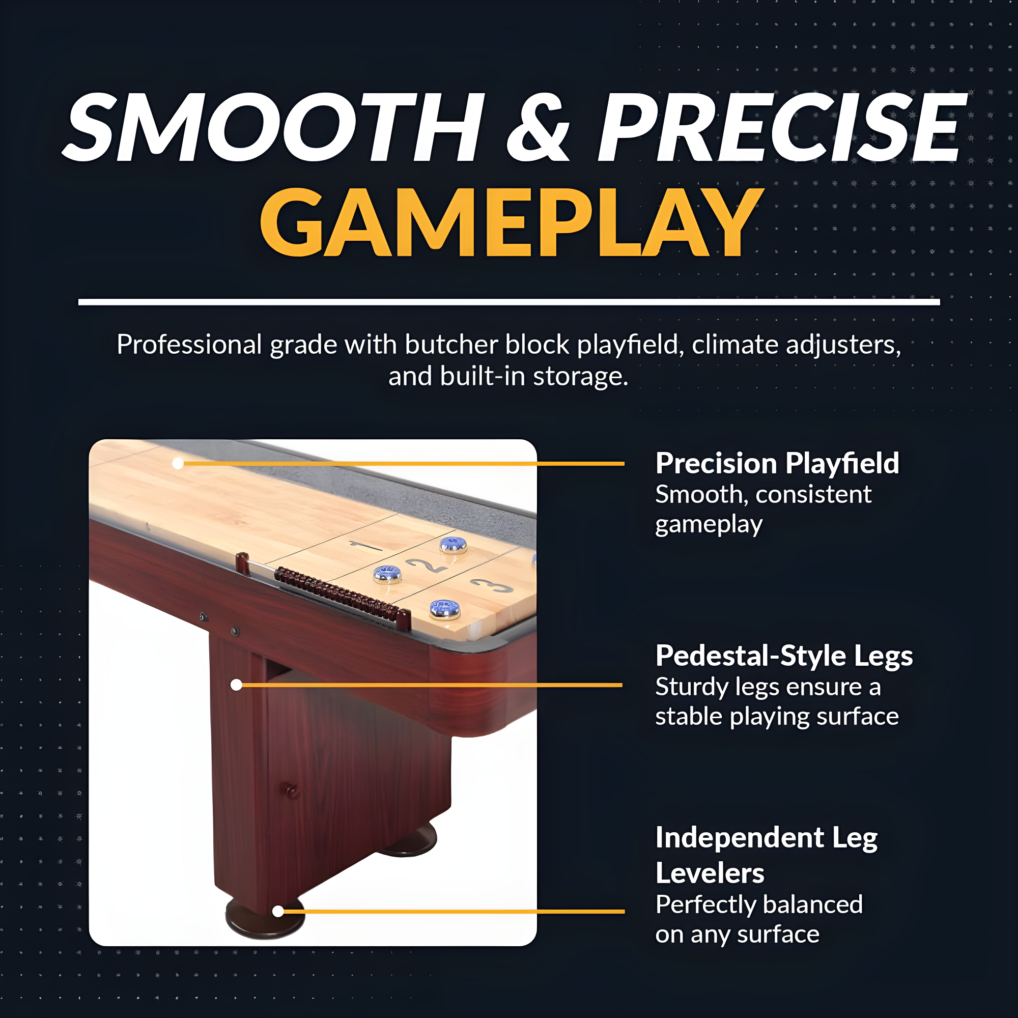Challenger Hathaway Games Shuffleboard Table