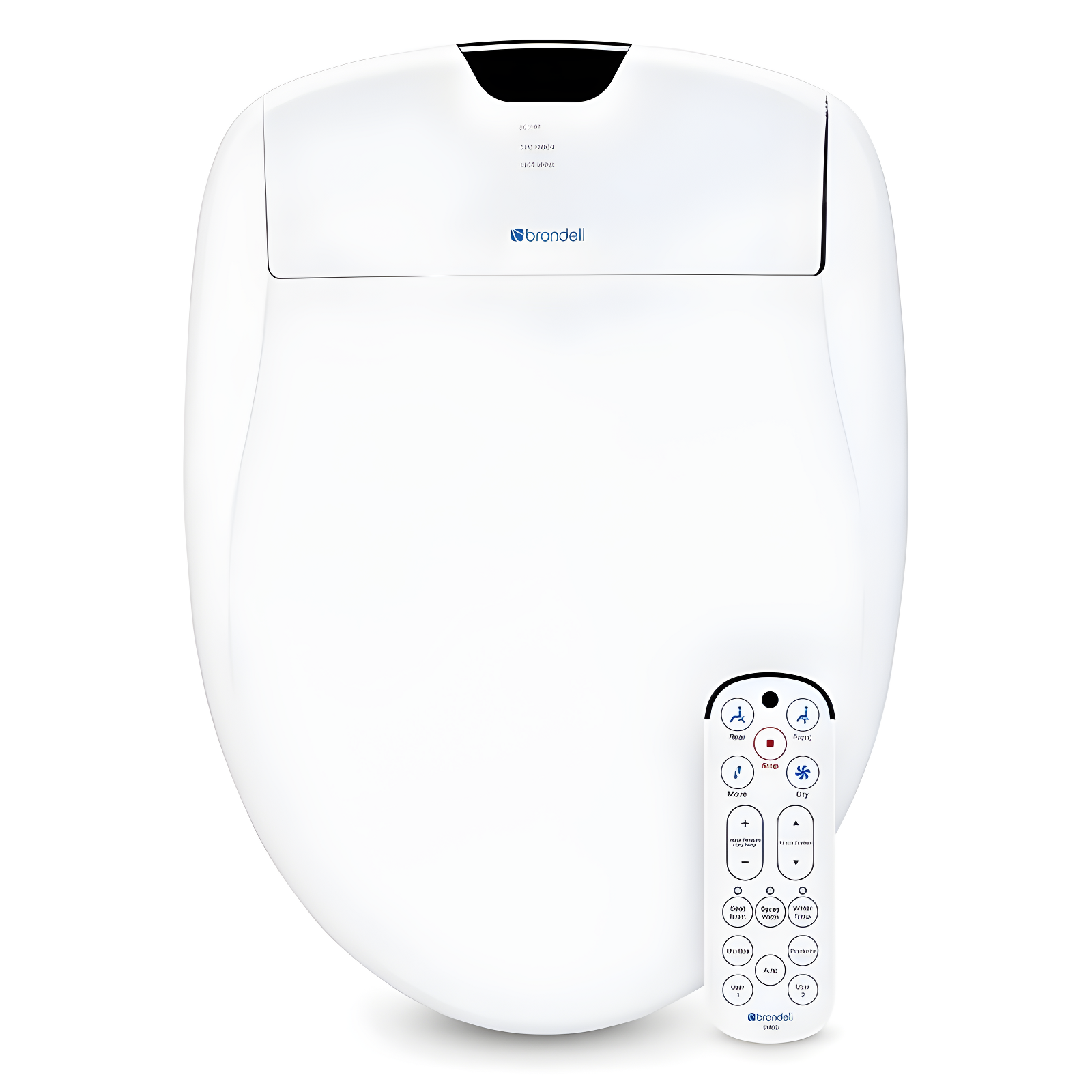 Brondell S1400-RW Swash 1400 Luxury Bidet Toilet Seat Round