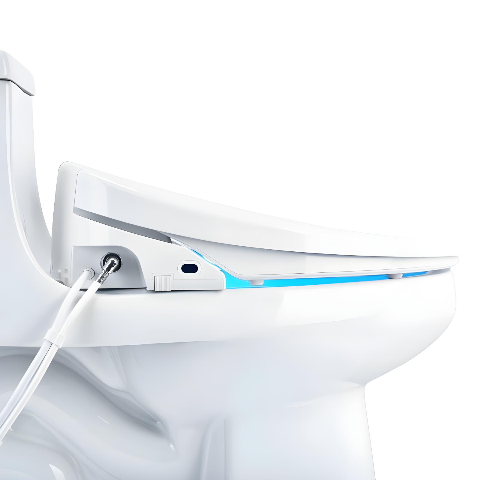 Brondell S1400-RW Swash 1400 Luxury Bidet Toilet Seat Round
