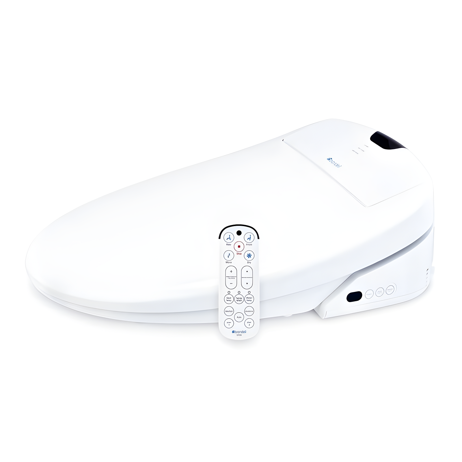 Brondell S1400-RW Swash 1400 Luxury Bidet Toilet Seat Round