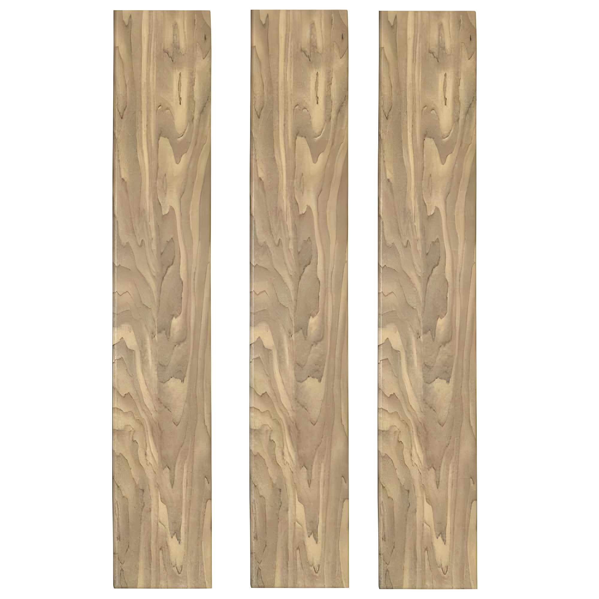 Foam Wood Glue-Up Ceiling Planks 39 in. x 6 in.