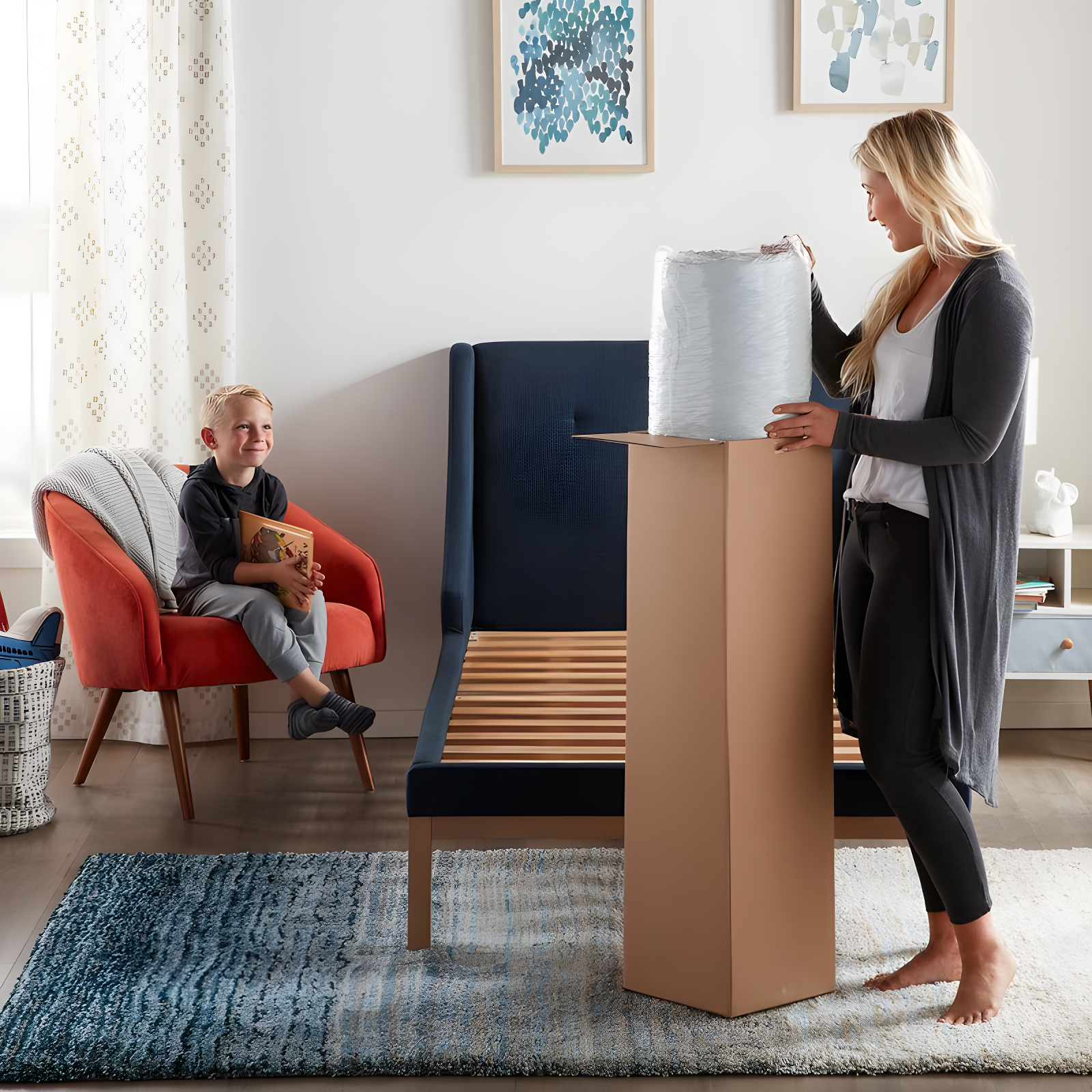LUCID Firm Cooling Gel infused Memory Foam Mattresses