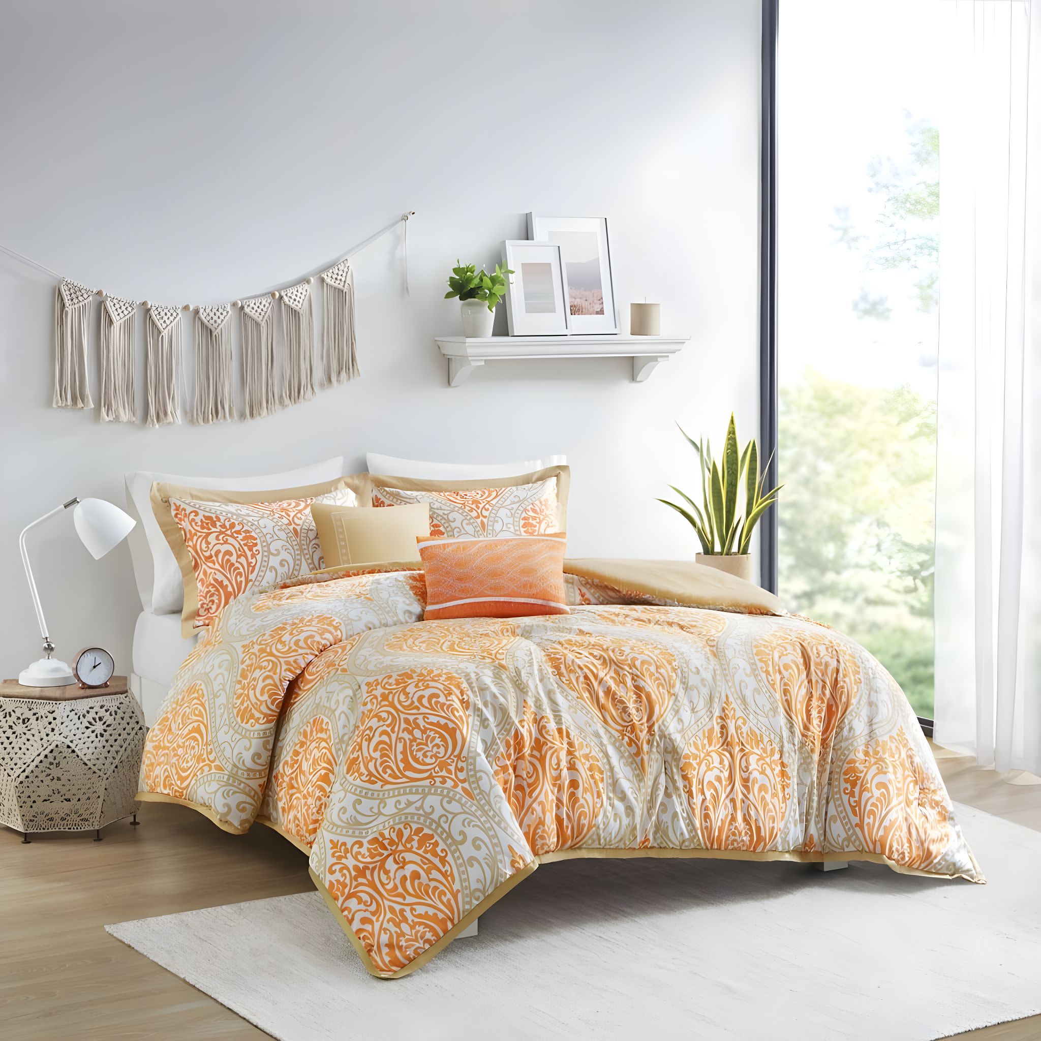 510 Design Senna Damask Comforter Set