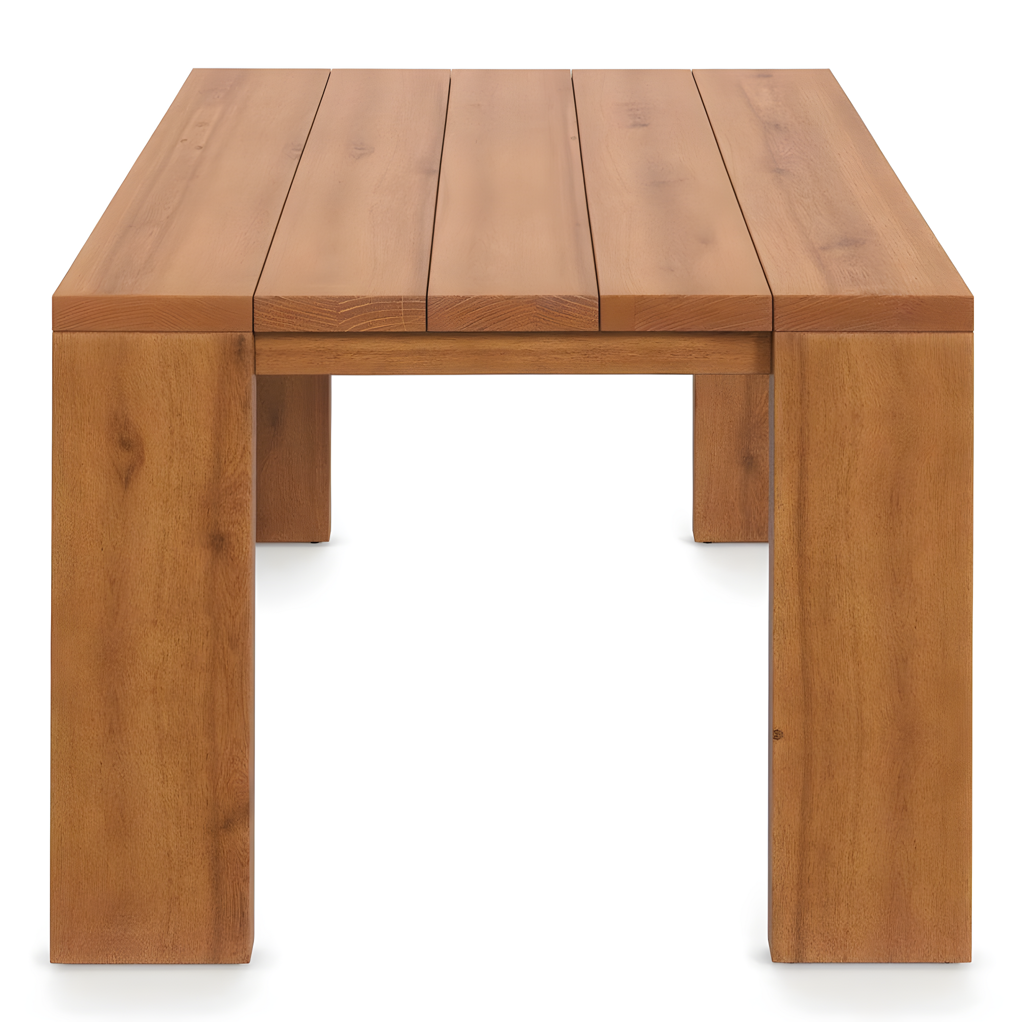 Tahoe Outdoor Patio Acacia Wood Side Table In Natural