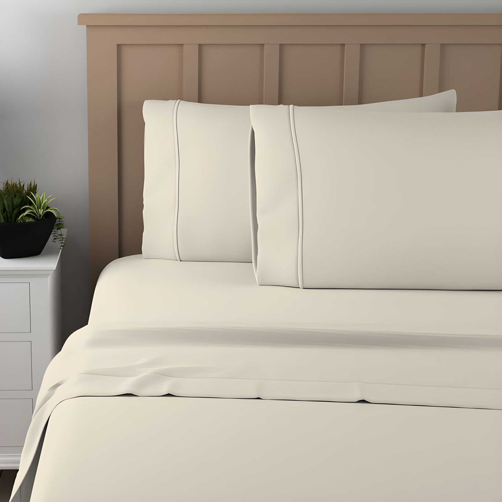 Color Sense 100% Cotton Ultra-Light Flat Sheet