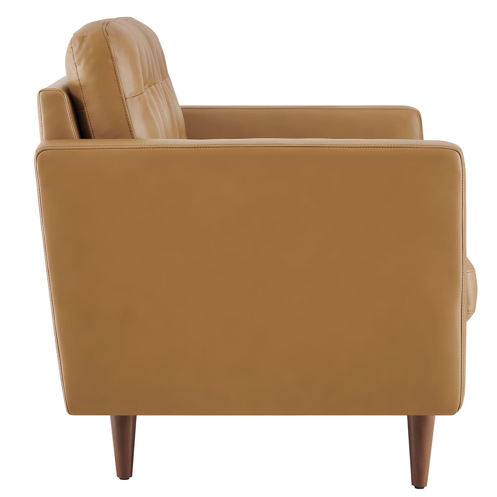 Modway Exalt Tufted Leather Loveseat