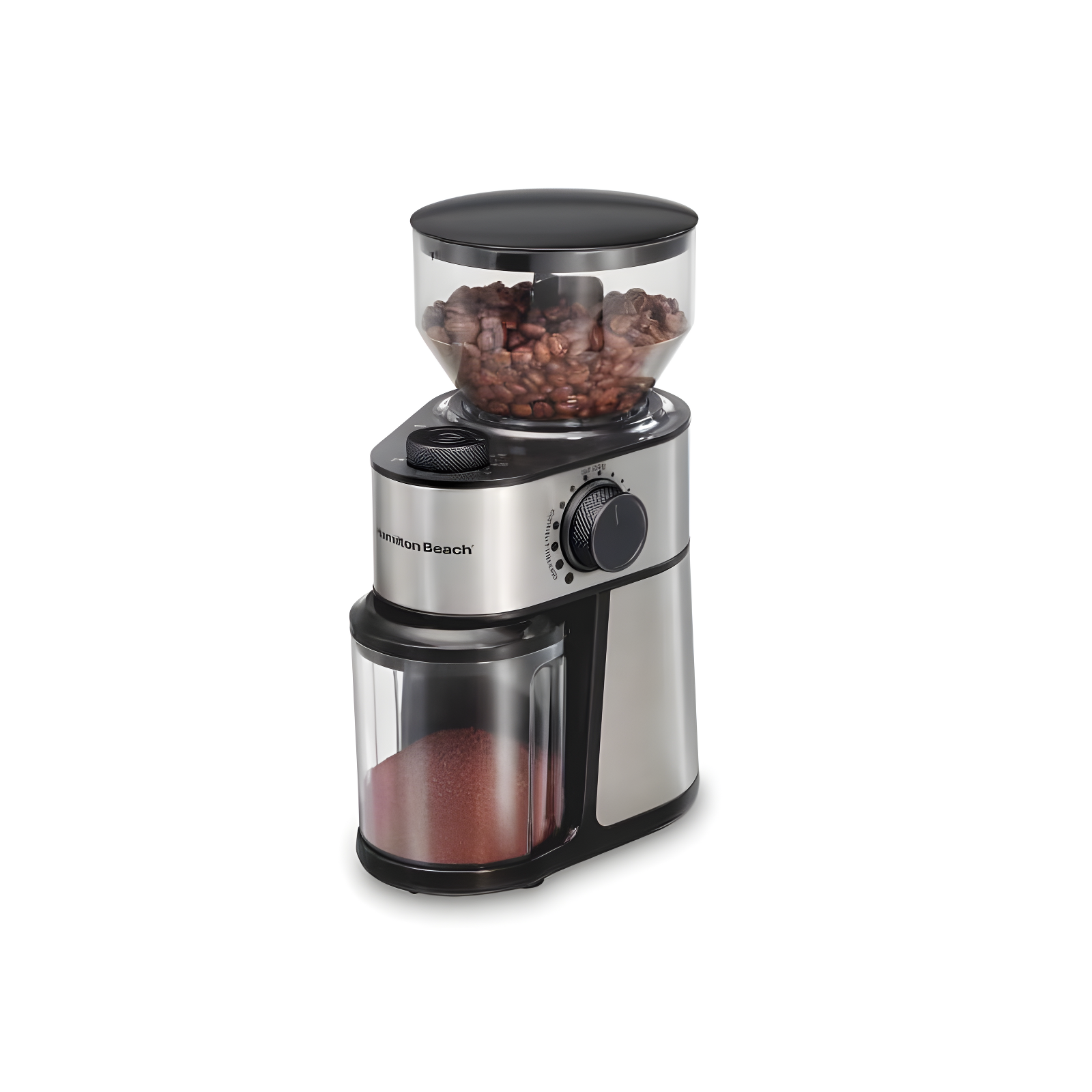 Hamilton Beach® Burr Coffee Grinder Stainless Steel Housing