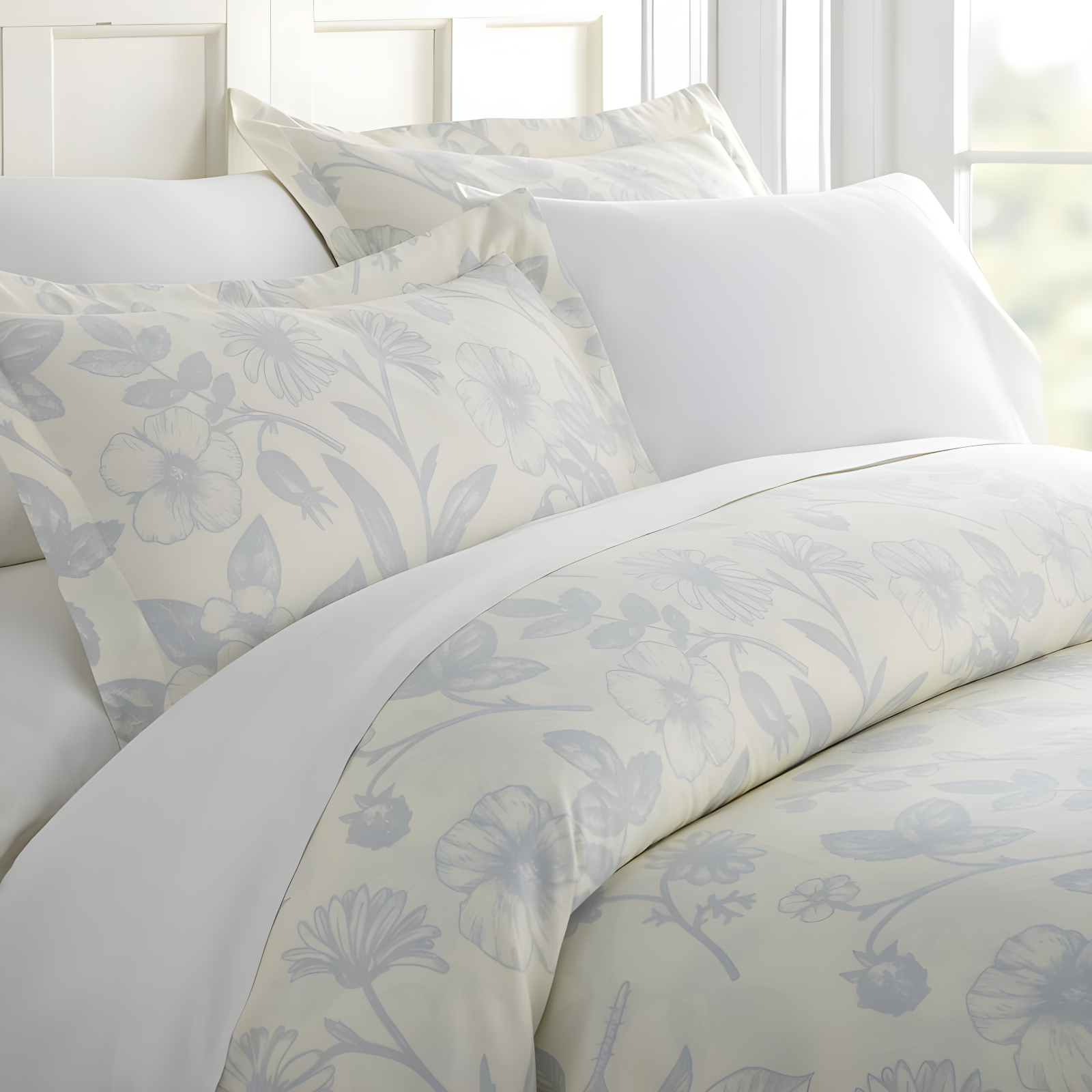 Home Garden Pattern Duvet Cover Set