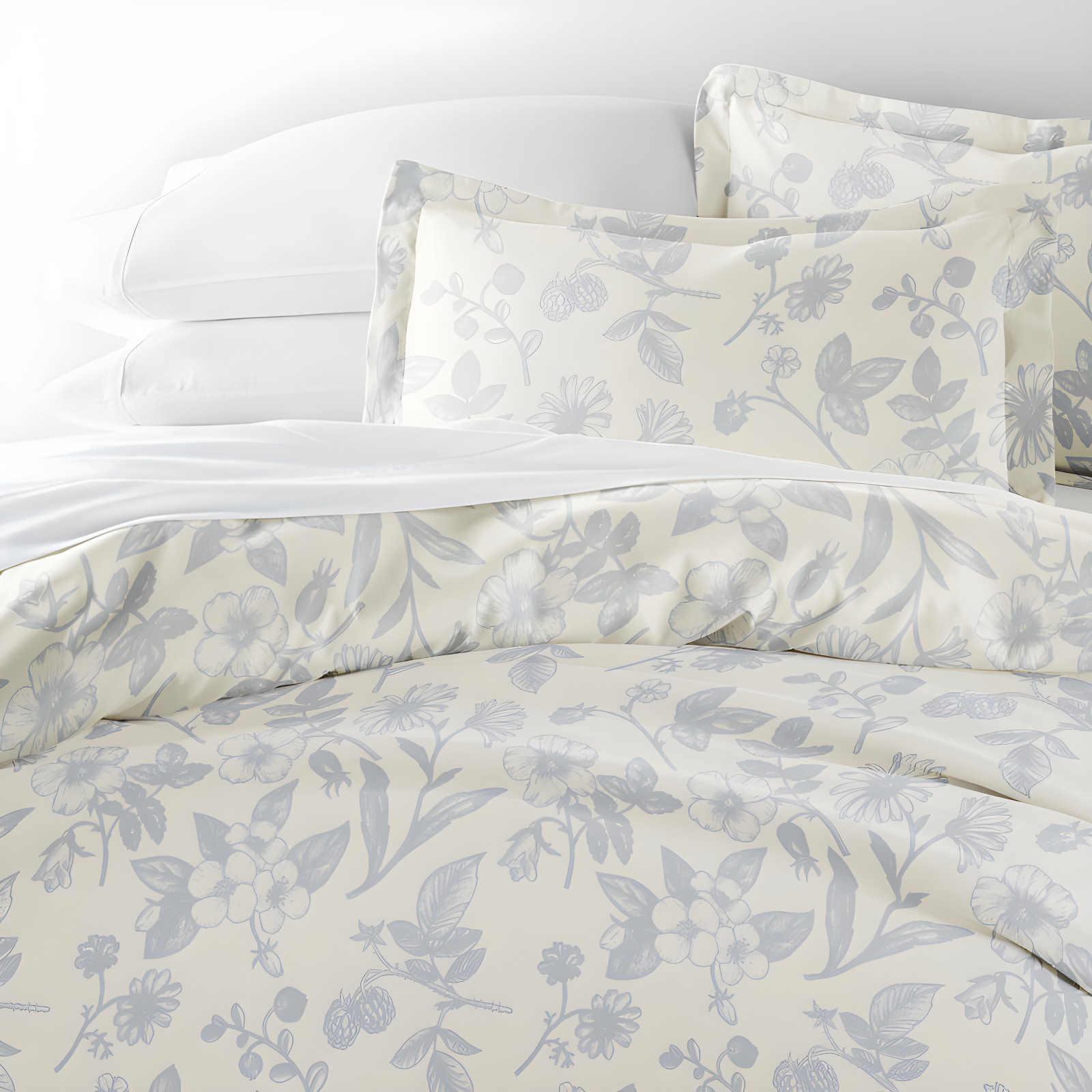 Home Garden Pattern Duvet Cover Set