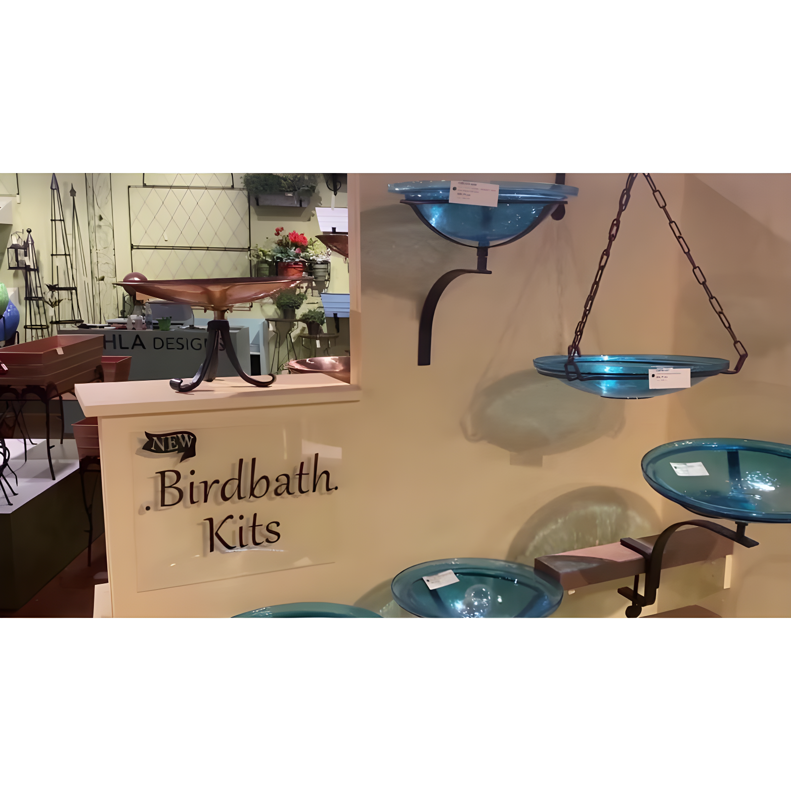 Winston Porter Drumnasole Iron Pedestal Birdbath