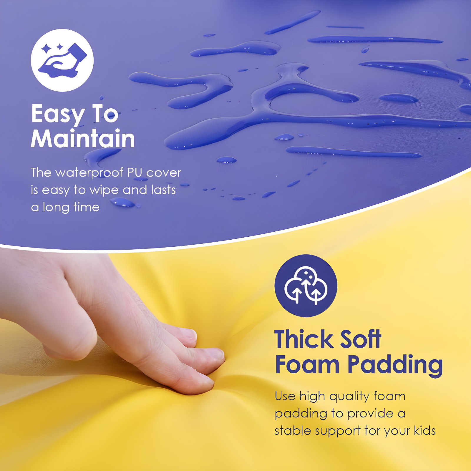 FDW Climbing Toys Soft Play Climbing 5-Piece for Toddlers and Kids, CM