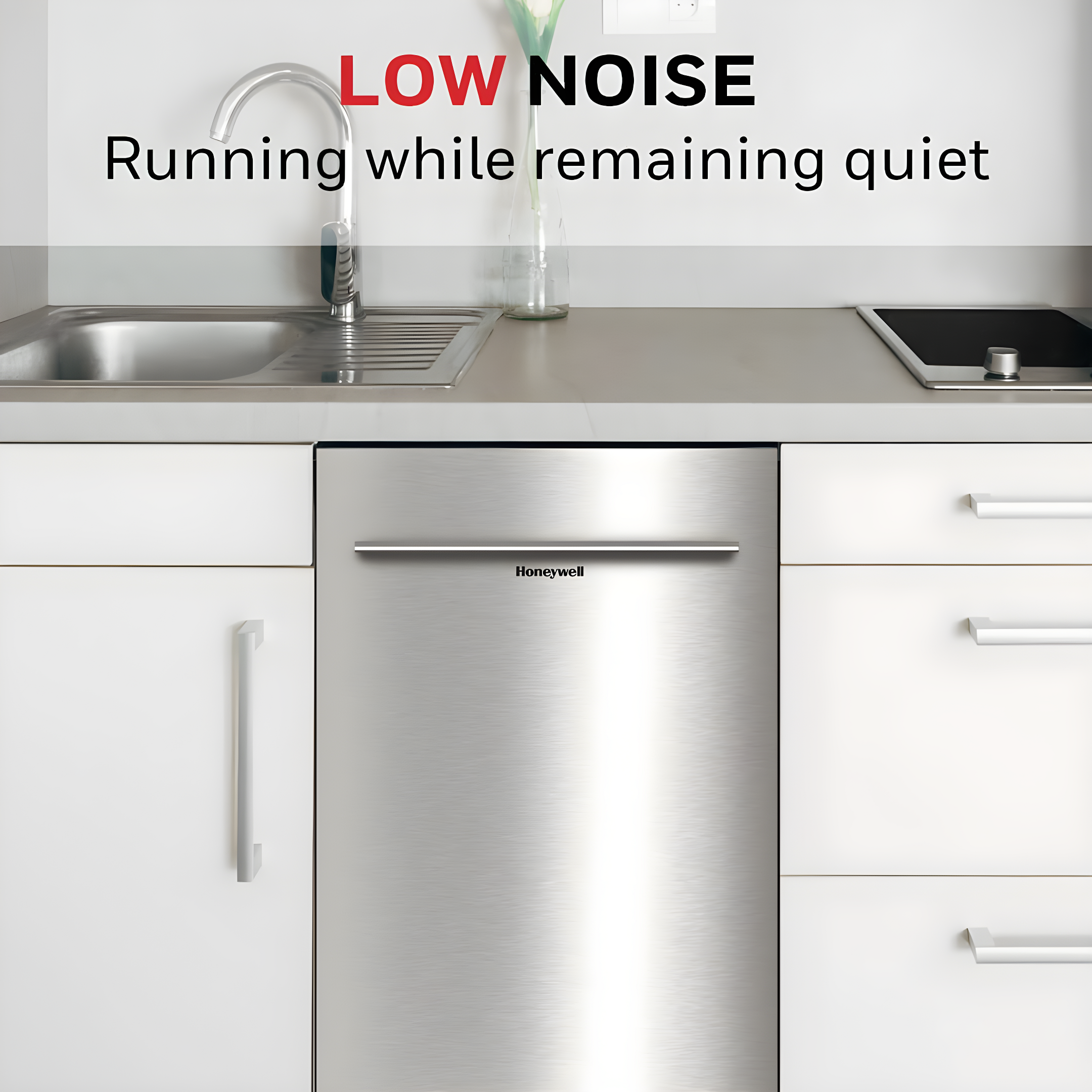 Honeywell 18 in Stainless Steel Dishwasher