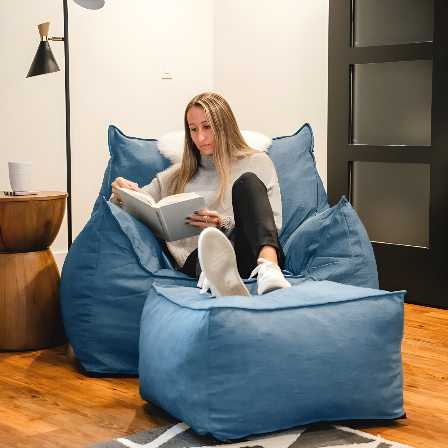 Big Joe Imperial Polyester Bean Bag Lounger