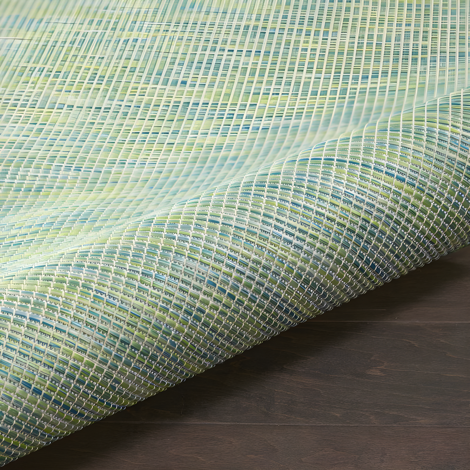 Nourison Positano POS01 Indoor/outdoor Area Rug - Blue/Green 5' x 7'