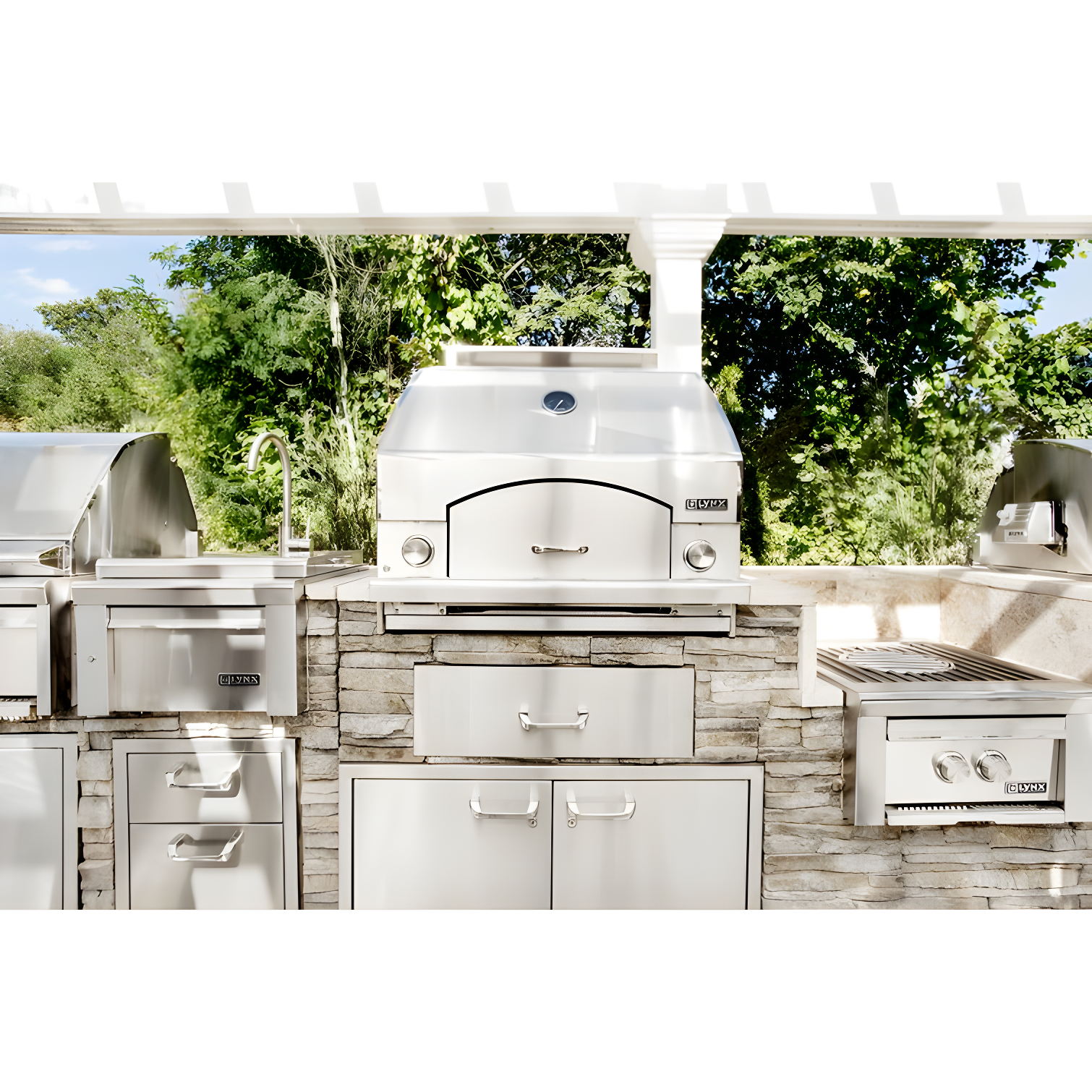 15.75'' Stainless Steel Drop-In Drawers