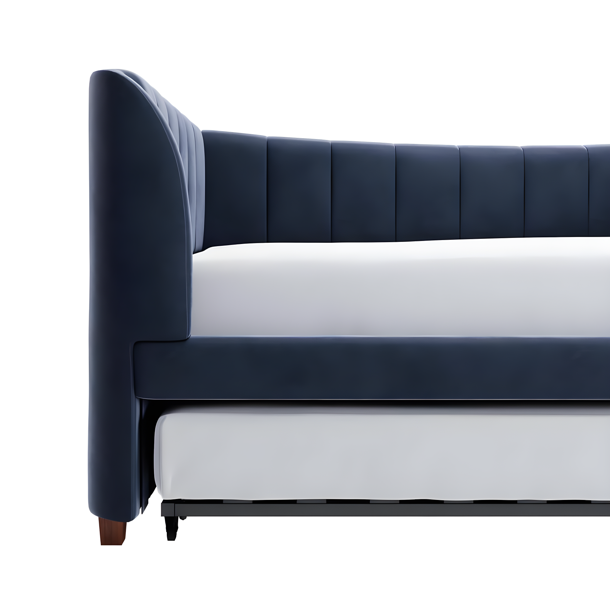 Valentina Twin Upholstered Daybed with Trundle