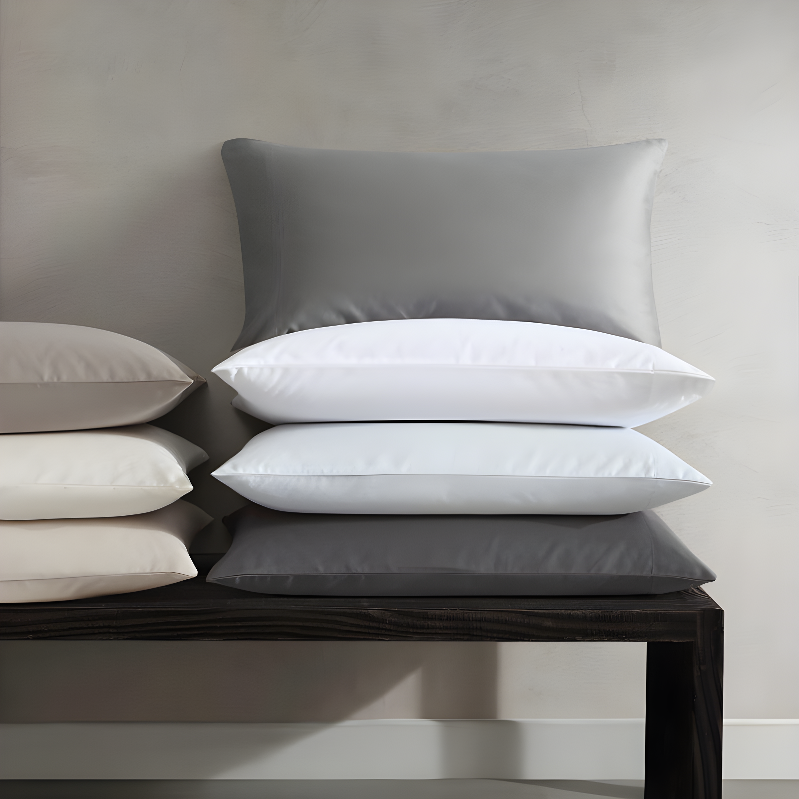 Vera Wang Vera Wang T800 Sateen Solid CVC Sheet Set