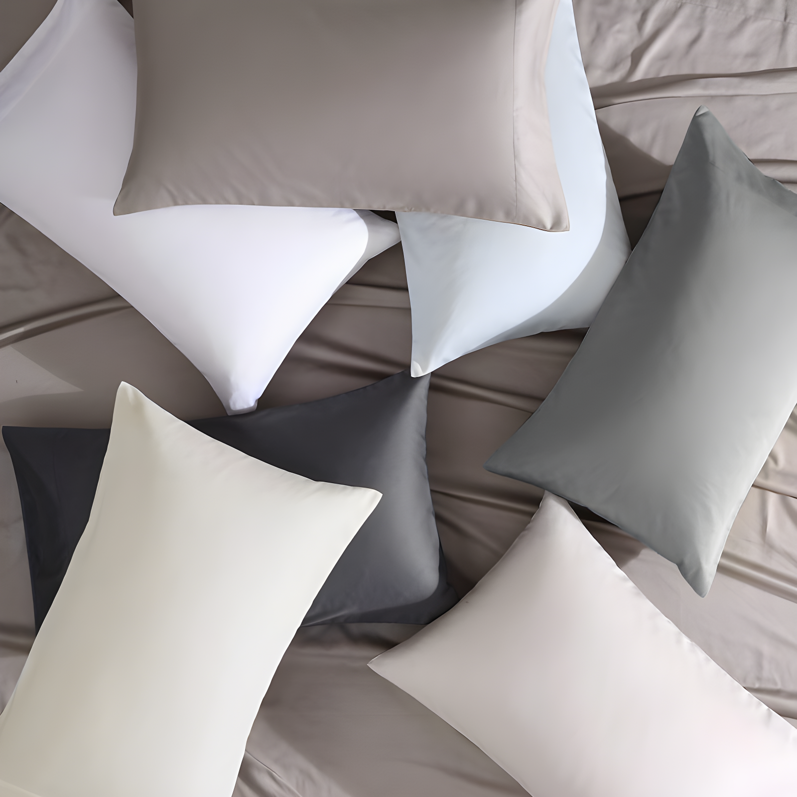 Vera Wang Vera Wang T800 Sateen Solid CVC Sheet Set
