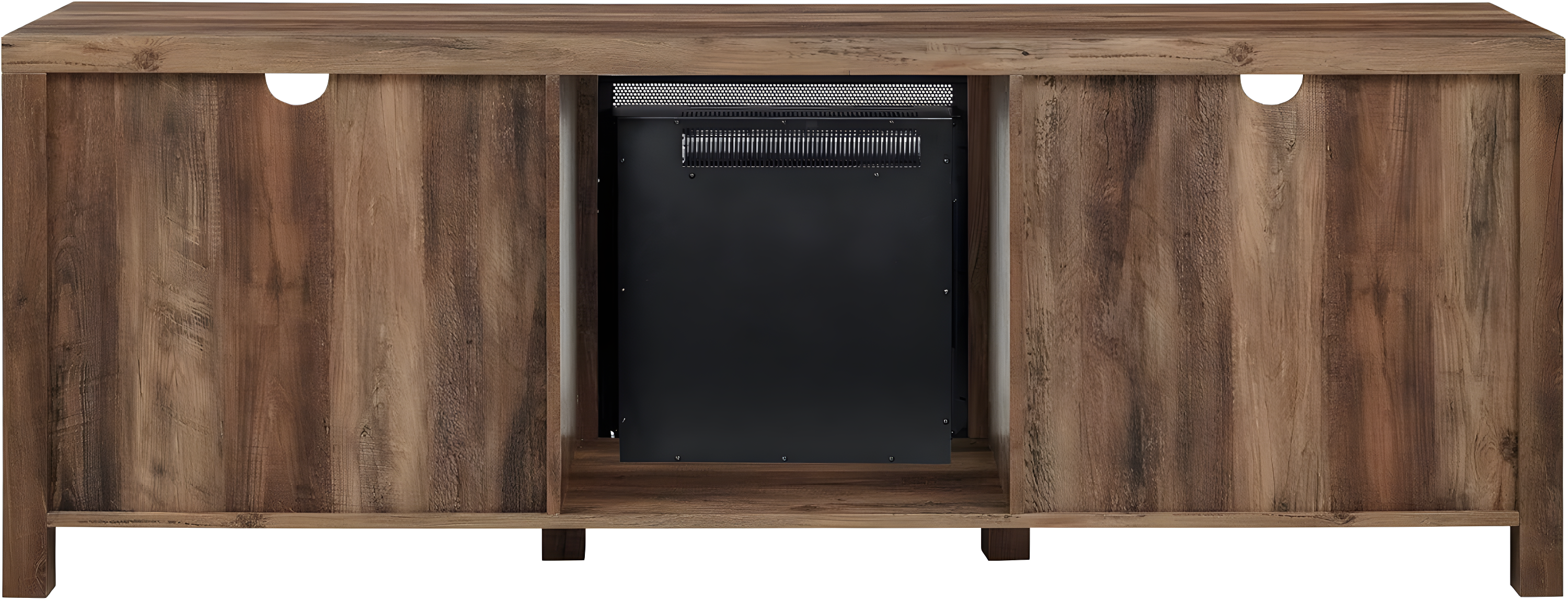 Tansey 70" Media Console with Electric Fireplace