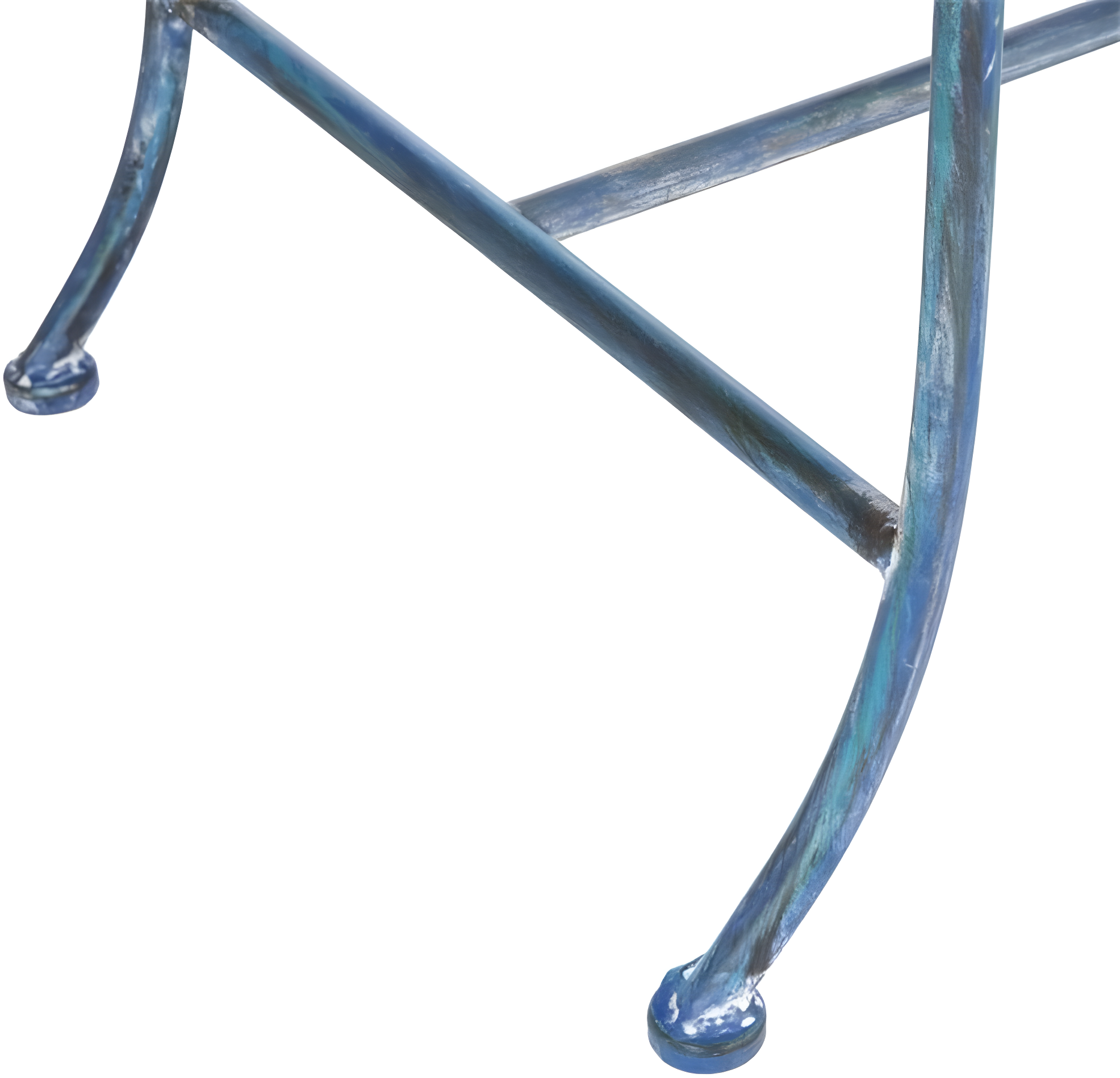 Adina Bench - Outdoor - PAT5016 - Mossy Blue - Safavieh
