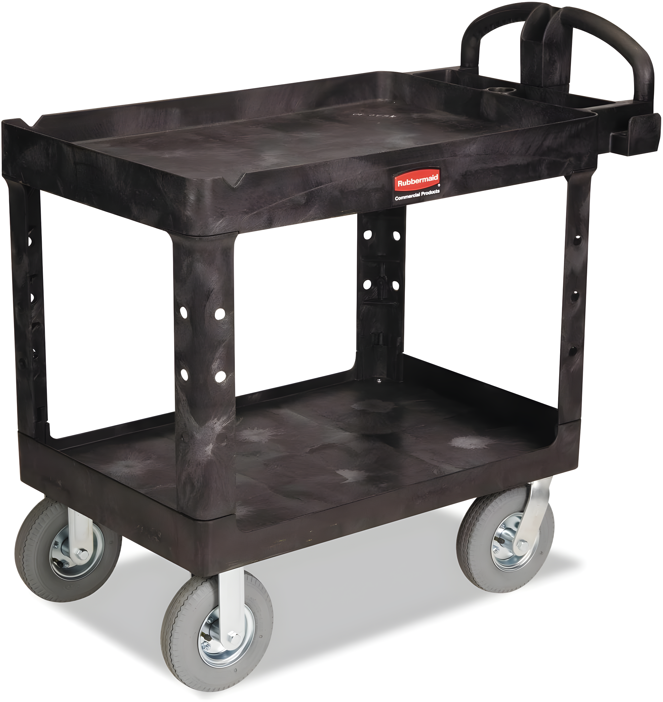Rubbermaid Utility Cart HD 2 Shelf 16"X30" #647399