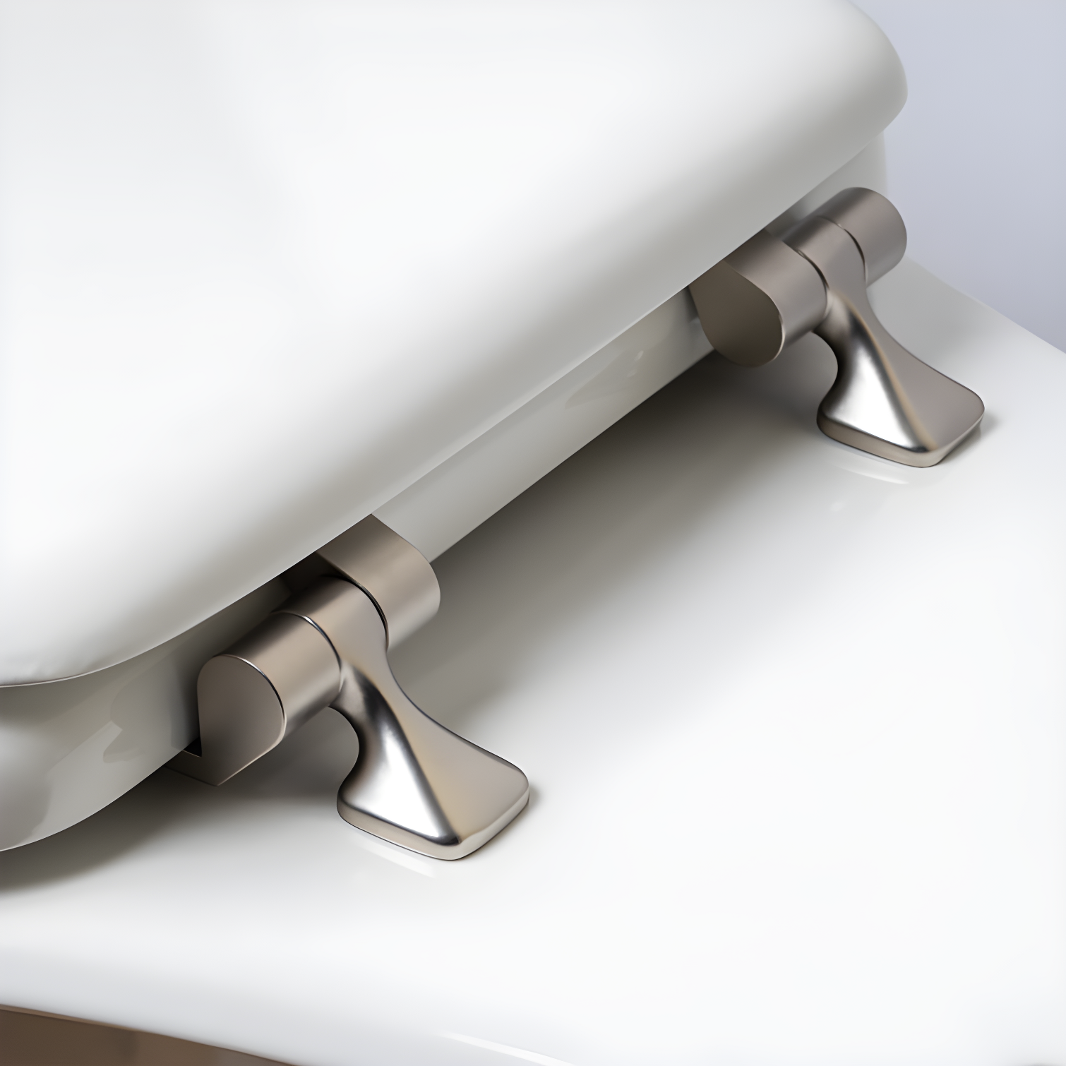 Mayfair by Bemis 7M844BN 000 Mayfair 44CP Featuring STAY-TITE Seat Fastening System & Hinges, ROUND, White