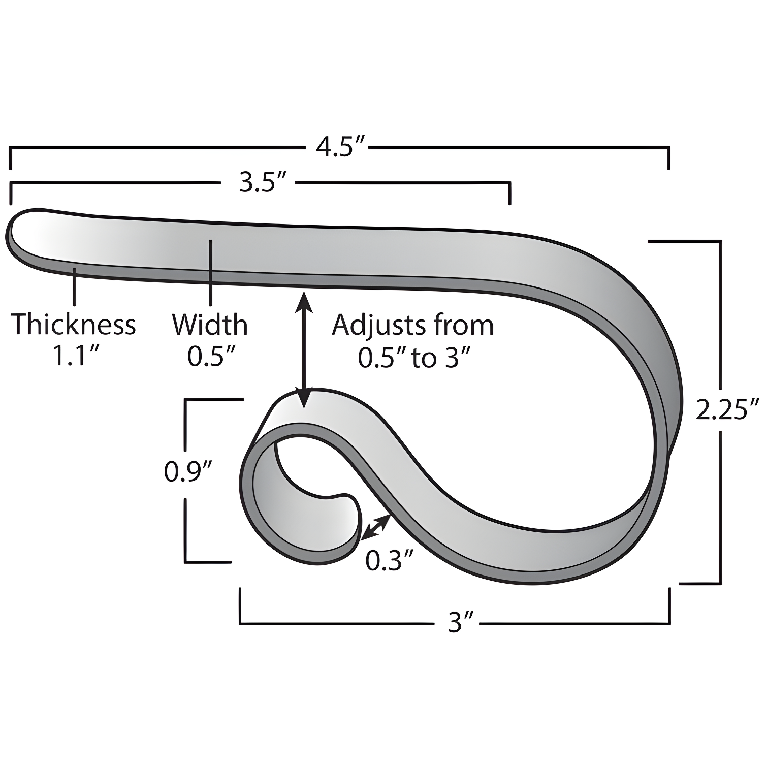 Original MantleClip Stocking Holder (Set of 4)