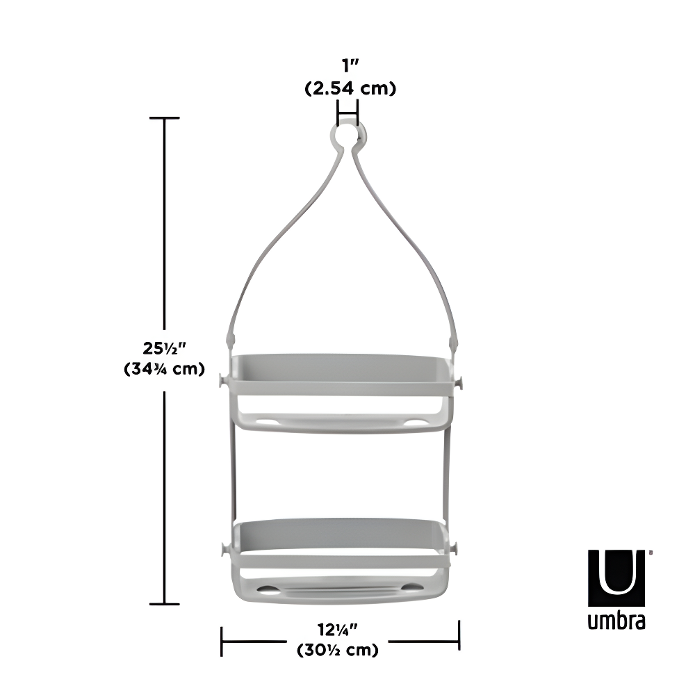 Umbra Flex Wall Mounted Optional Shower Caddy