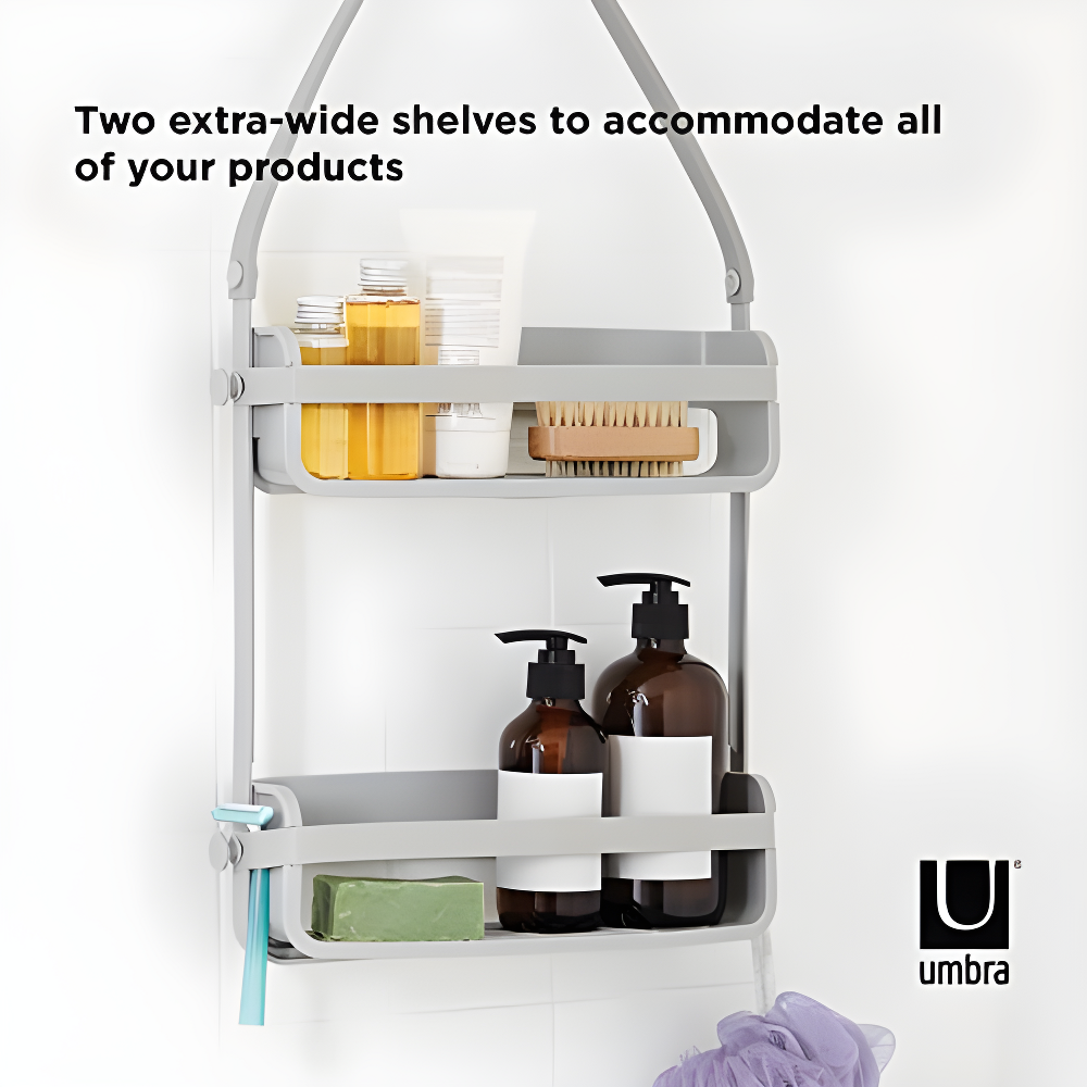 Umbra Flex Wall Mounted Optional Shower Caddy