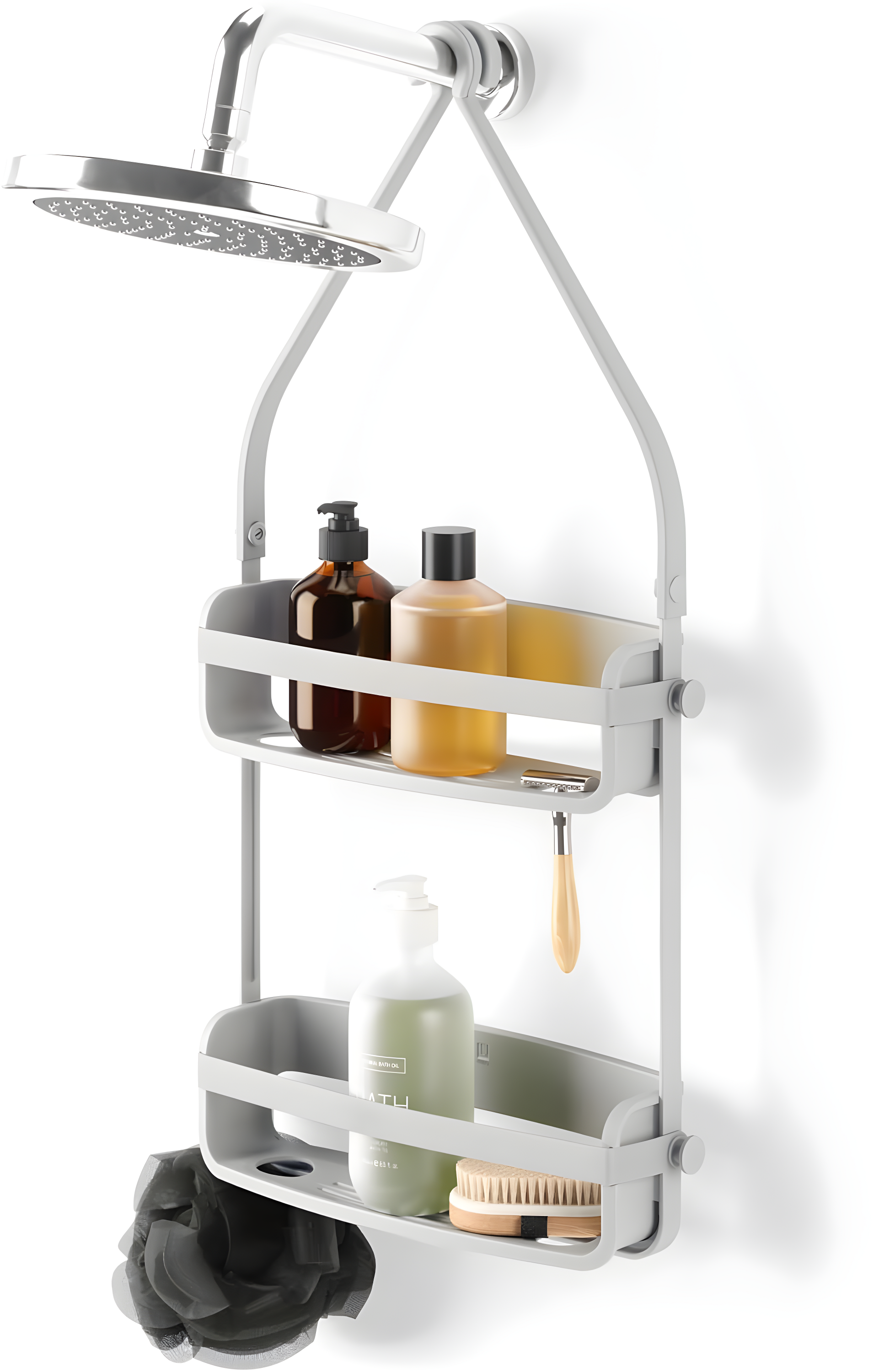 Umbra Flex Wall Mounted Optional Shower Caddy