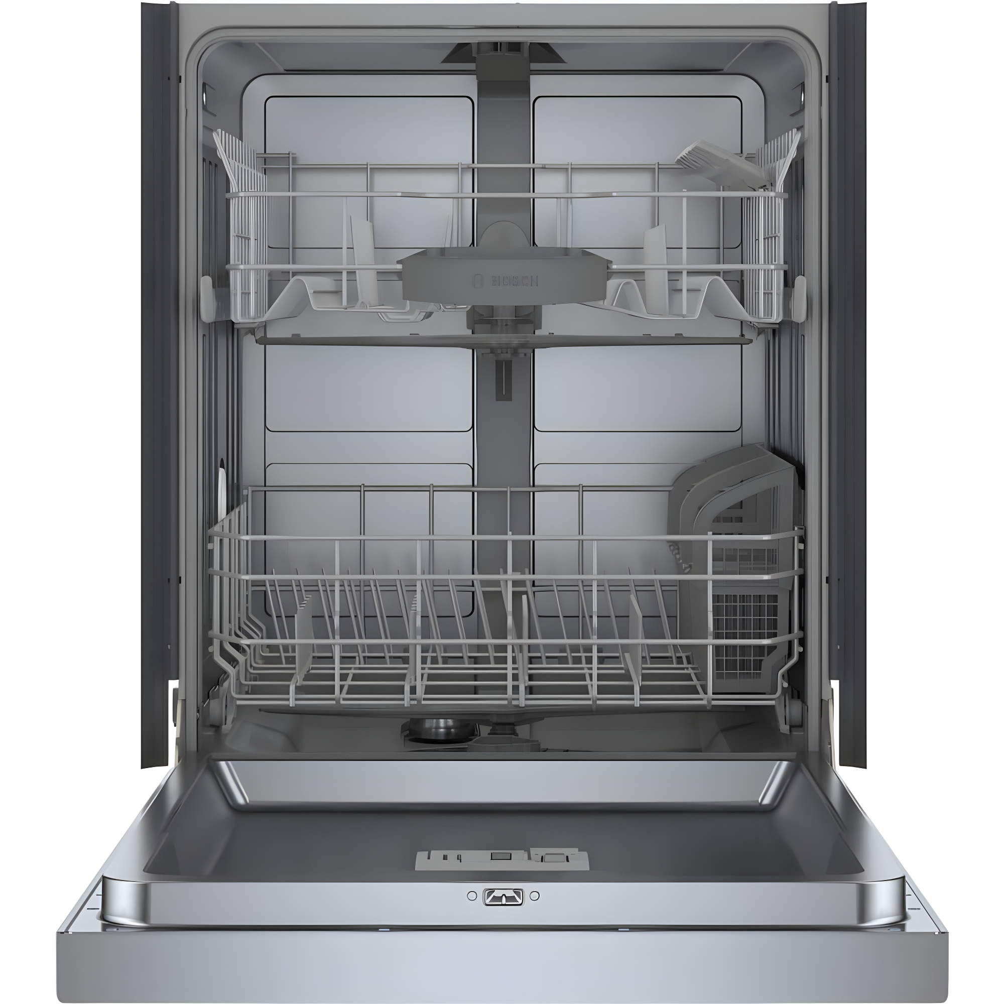 Bosch 800 Series 24" Front Control Built-In Dishwasher with Hybrid Tub SHE3AEM5N
